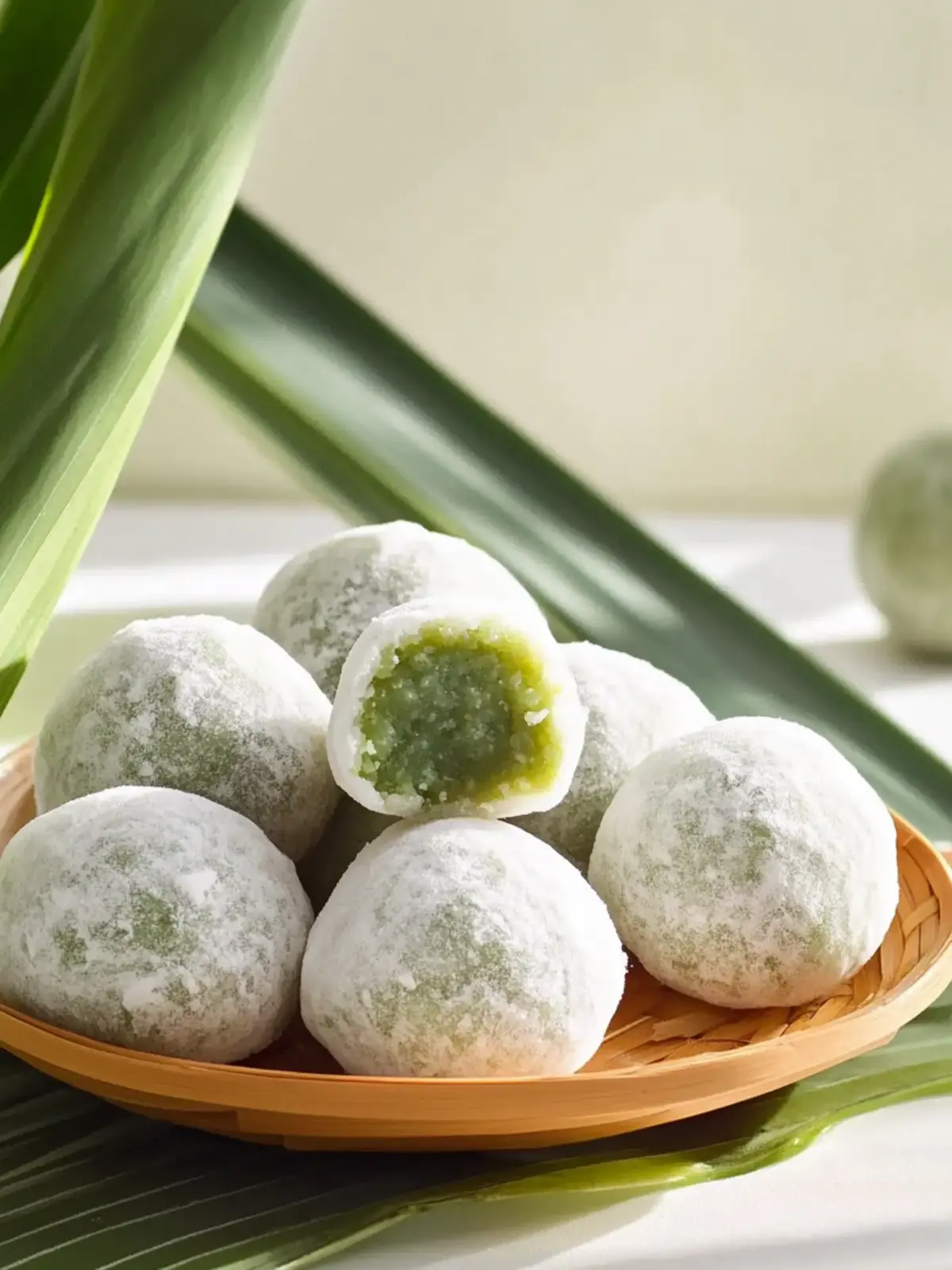 Delicious Pandan Mochi: Easy Recipe for a Sweet Adventure 3 Pandan Mochi