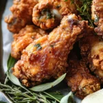 Flavor-Loaded Buttermilk Fried Chicken with Garlic & Herbs 6 Favorite Buttermilk Fried Chicken with Fresh Herbs & Garlic