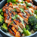 Savor These Grilled Chicken & Broccoli Bowls Tonight! 10 Grilled Chicken & Broccoli Bowls