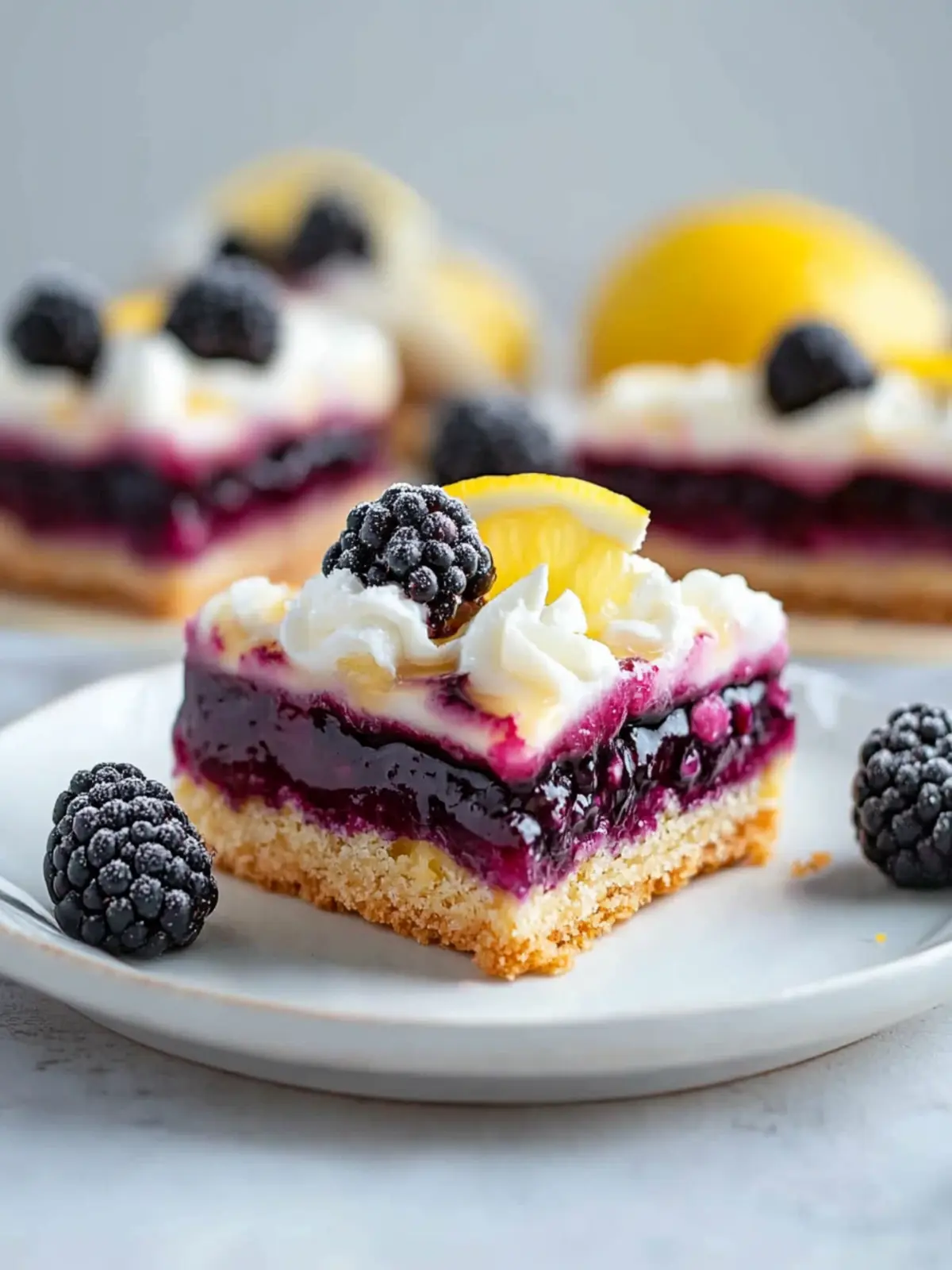 Irresistible Blackberry Lemon Curd Bars for Your Sweet Tooth 5 Blackberry Lemon Curd Bars