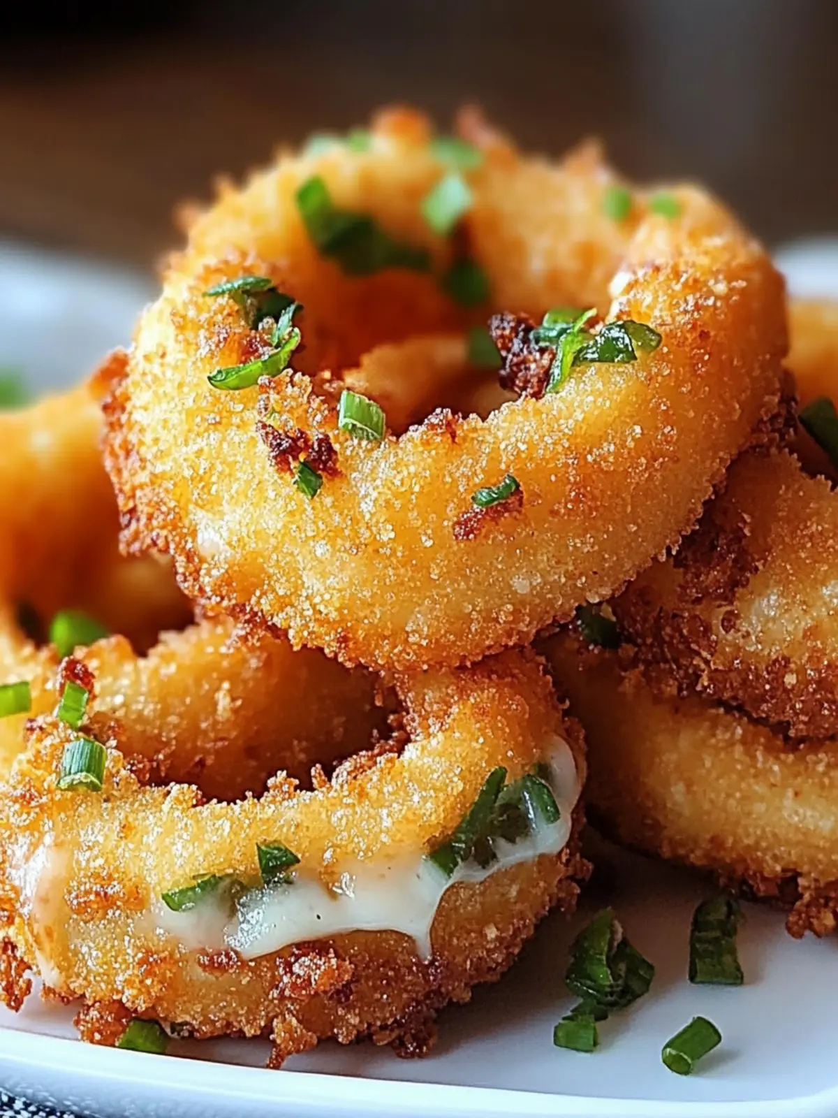 Crispy Jalapeño Popper Stuffed Onion Rings for Epic Snacking 4 Jalapeño Popper Stuffed Onion Rings