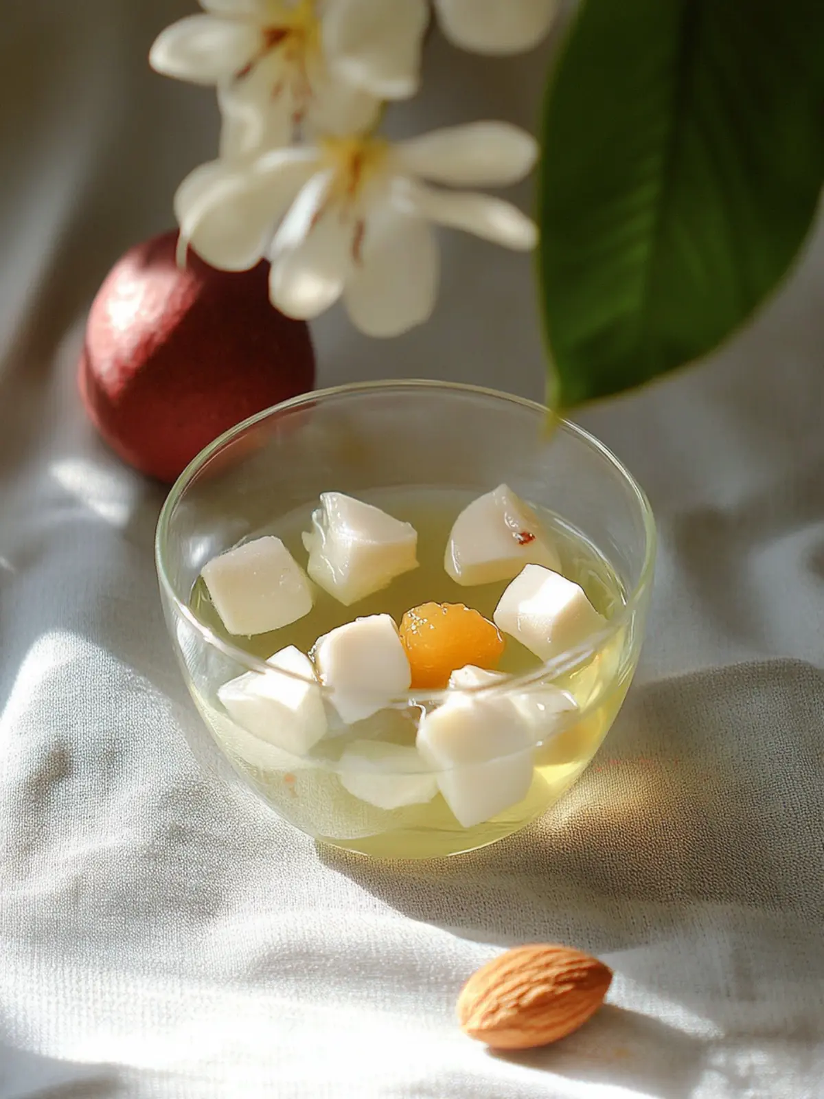 Delicious Almond Jelly: Easy Asian Dessert You’ll Love 3 Almond Jelly