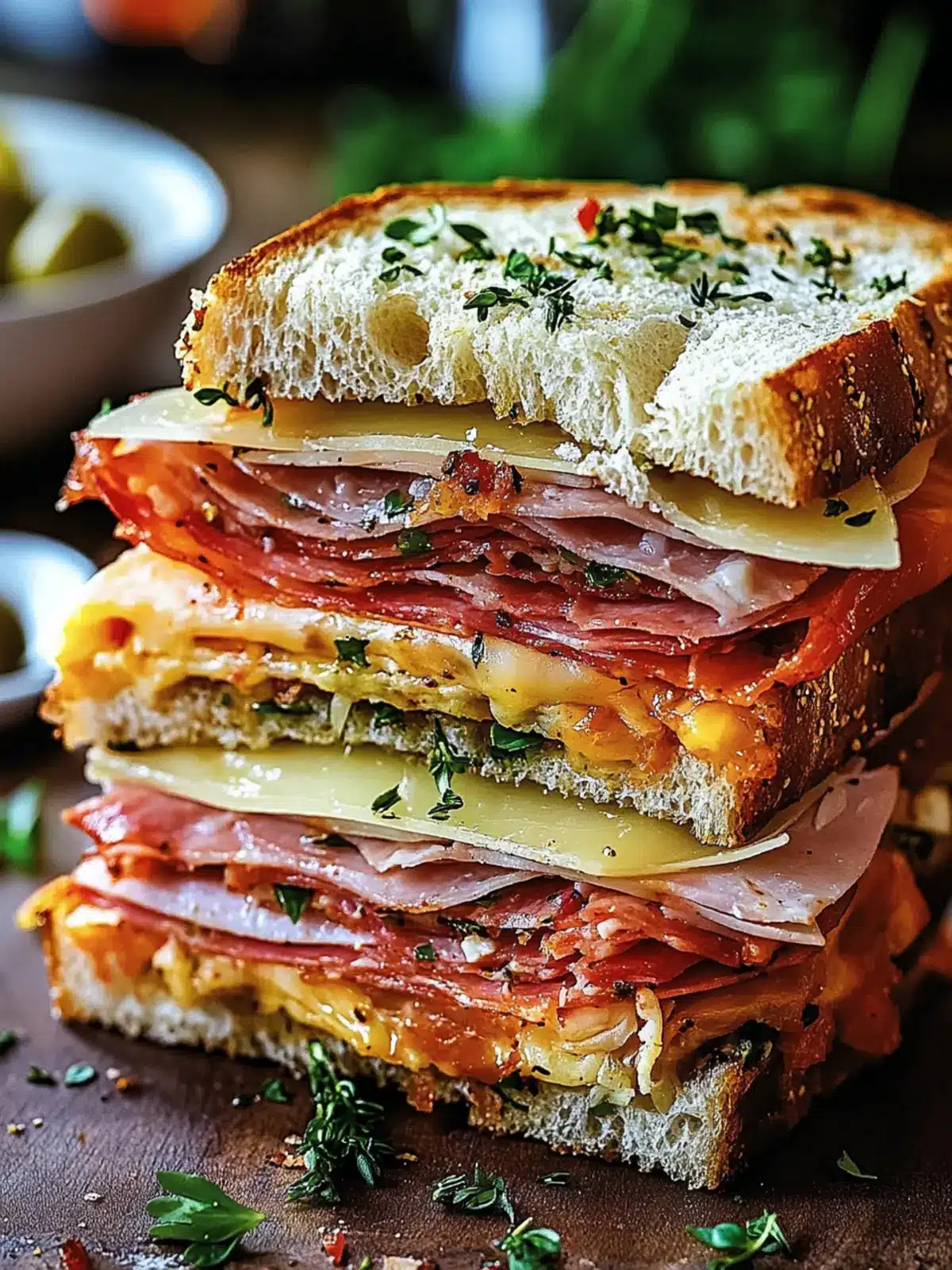 Savor The Classic Italian Muffuletta Sandwich at Home 5 The Classic Italian Muffuletta Sandwich