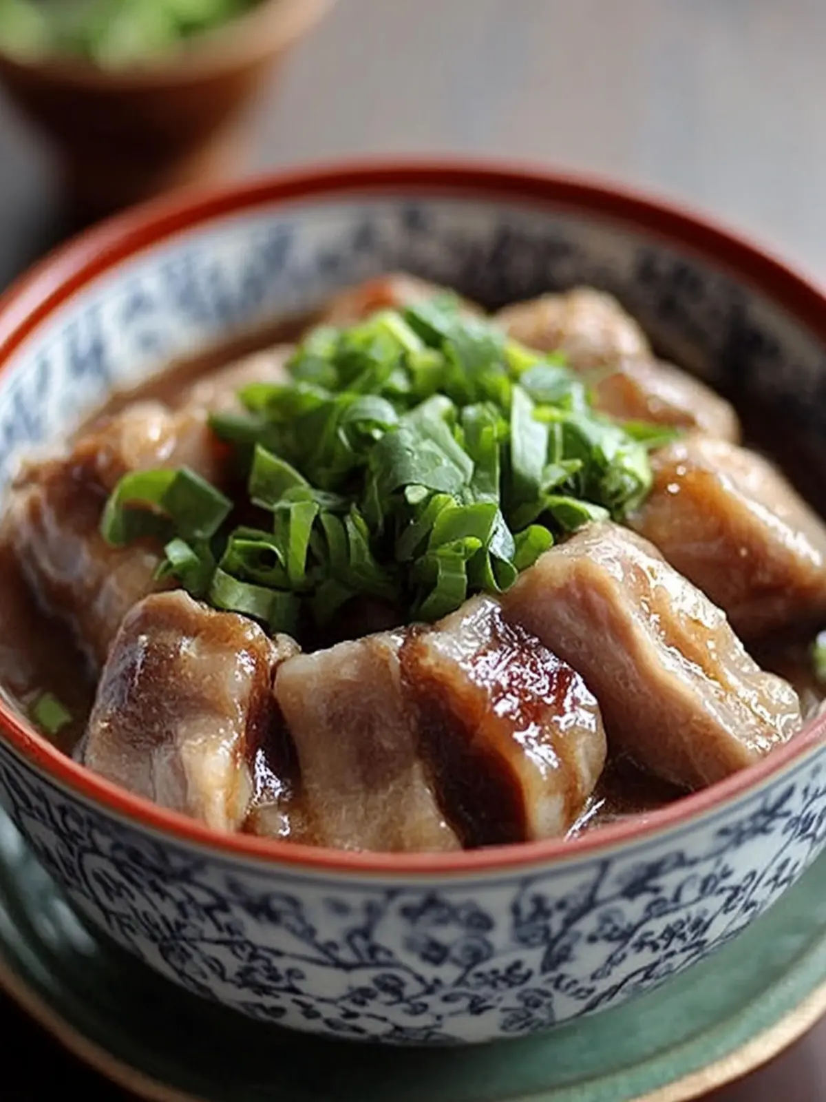Delicious Woo Tau Kau Yoke: Tender Pork Belly & Taro Delight 2 Woo Tau Kau Yoke (Steamed Pork Belly & Taro)