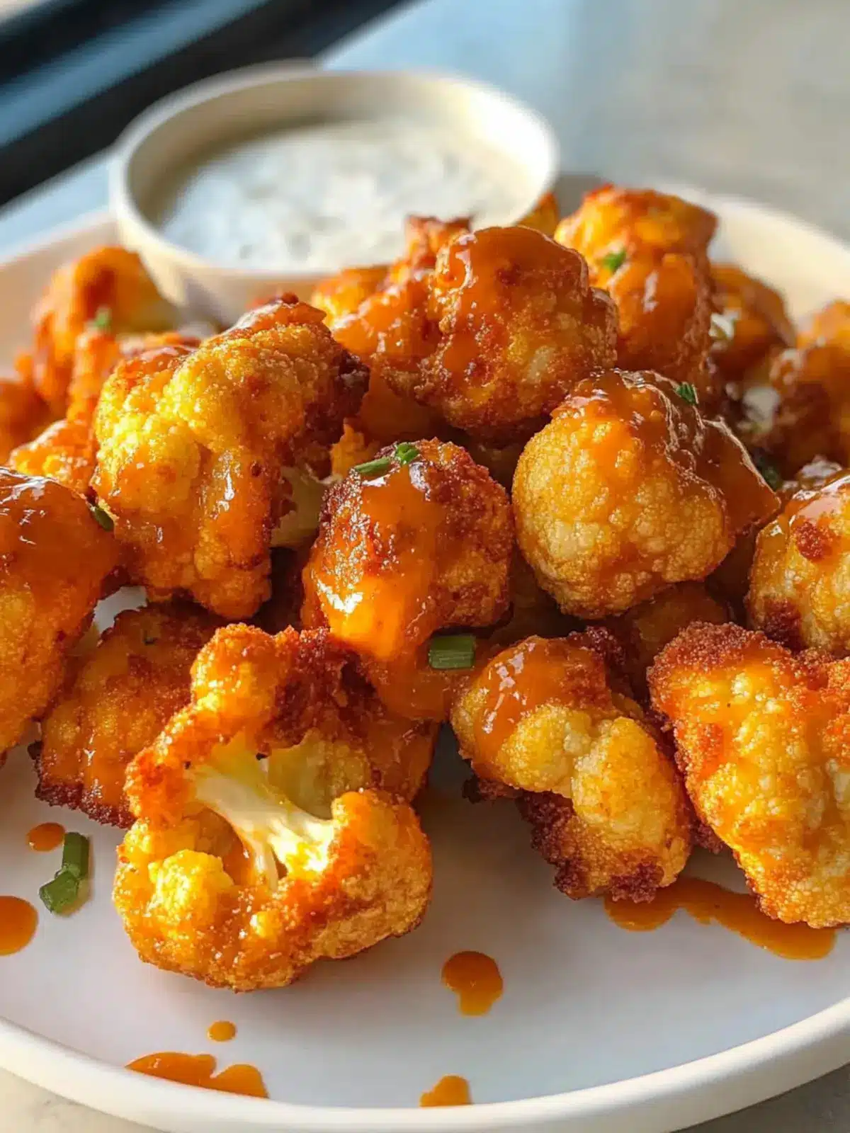 Irresistible Buffalo Cauliflower Bites in 30 Minutes Air Fryer 5 Irresistible Buffalo Cauliflower Bites in 30 Minutes (Air Fryer)