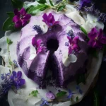 Irresistible Purple Velvet Bundt Cake with Wild Ginger & White Chocolate 6 Purple Velvet Bundt Cake with Wild Ginger and White Chocolate