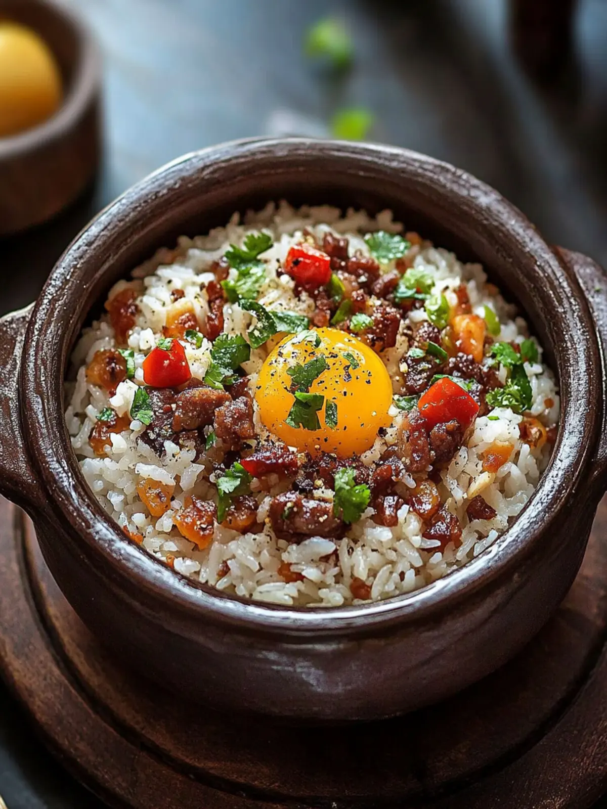 Savory Clay Pot Rice with Toppings: A Comfort Food Delight 3 Clay Pot Rice with Toppings