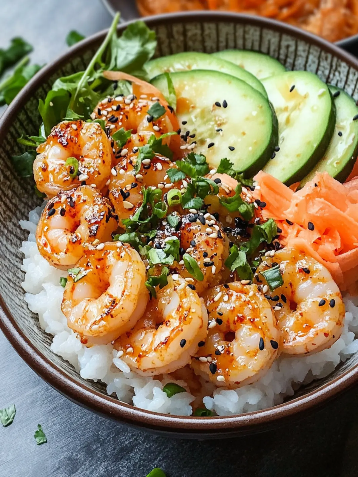 Delicious Shrimp Rice Bowls with Spicy Mayo in Just 30 Minutes 3 Shrimp Rice Bowls with Spicy Mayo