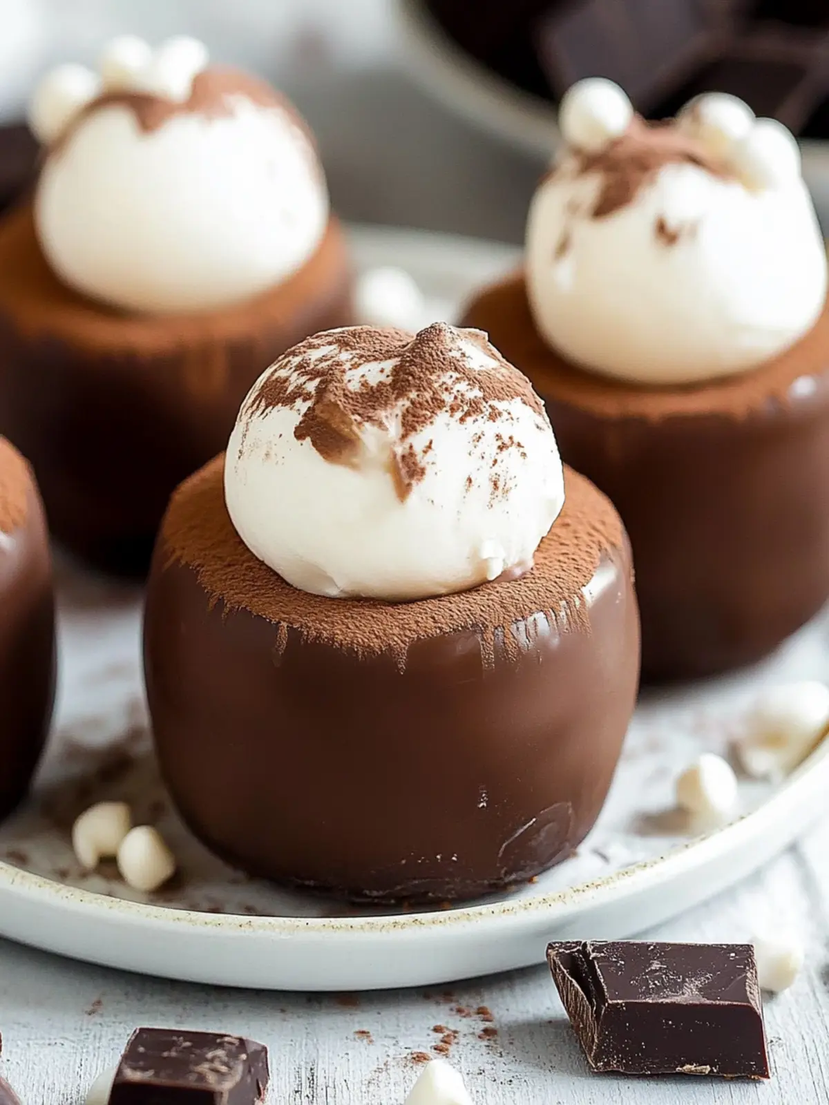 Decadent Hot Chocolate Cheesecake Bites You’ll Love This Winter 2 Hot chocolate cheesecake bites