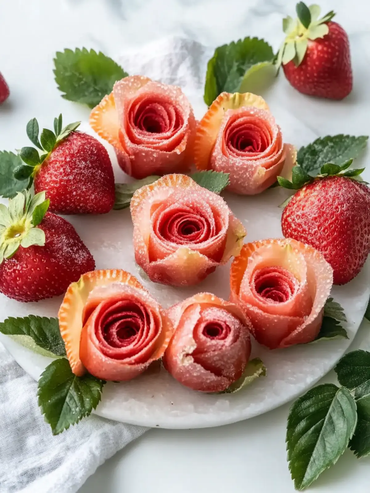 Easy Strawberry Roses That Will Impress Your Guests 5 Easy Strawberry Roses