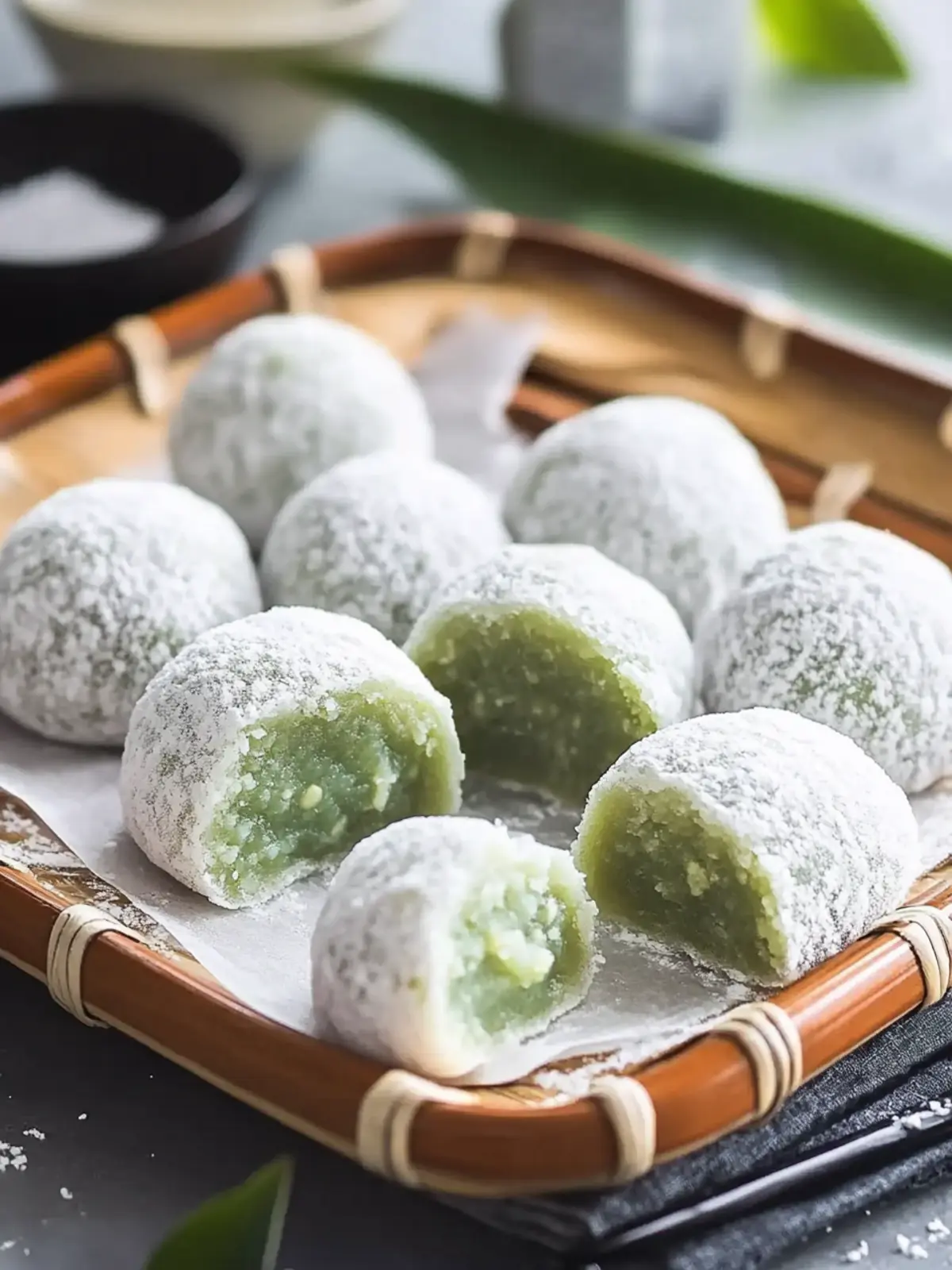 Delicious Pandan Mochi: Easy Recipe for a Sweet Adventure 4 Pandan Mochi
