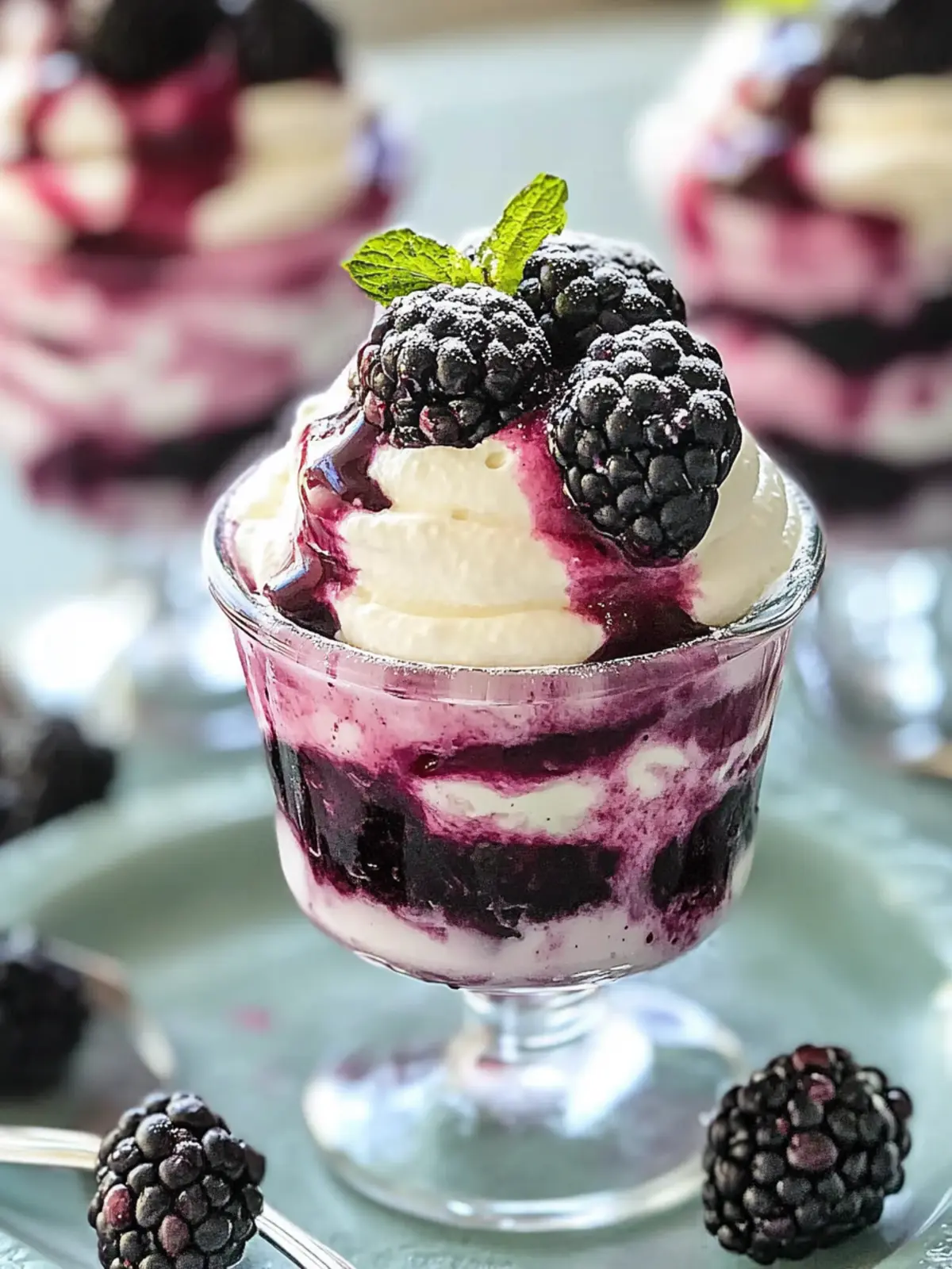 Delicious Irish Blackberry Fool: A No-Bake Dream Dessert 4 Irish Blackberry Fool