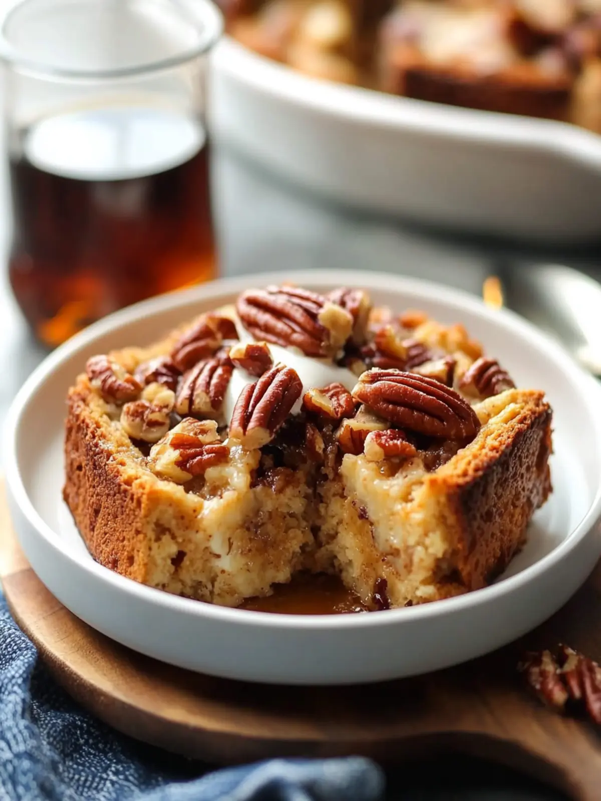 Heavenly Bourbon Pecan Bread Pudding for Cozy Evenings 4 Bourbon Pecan Bread Pudding