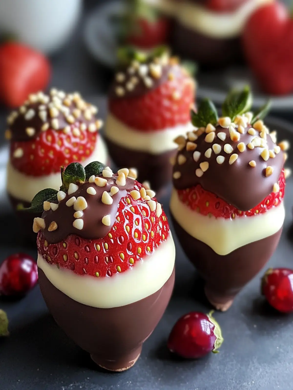 Irresistible Chocolate Dipped Strawberries for Valentine’s Day 4 Chocolate Dipped Strawberries Valentine’s Day