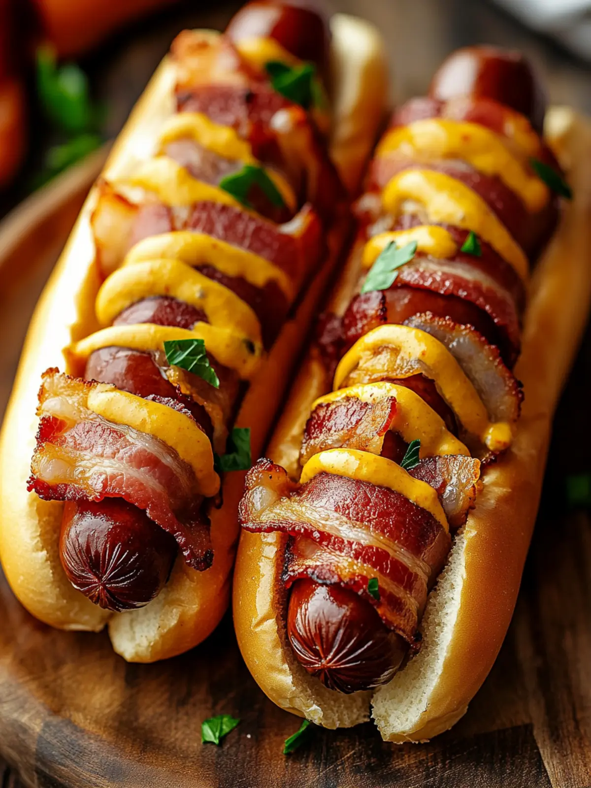 Delicious Bacon-Wrapped Hot Dogs for Ultimate Flavor Fun 2 Delicious Bacon-Wrapped Hot Dogs