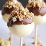 Decadent Peanut Butter and Banana Cake Pops for Easy Fun 6 Peanut butter and banana Cake Pops