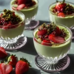 Indulge in Strawberry Matcha Panna Cotta for Guilt-Free Bliss 5 Strawberry Matcha Panna Cotta