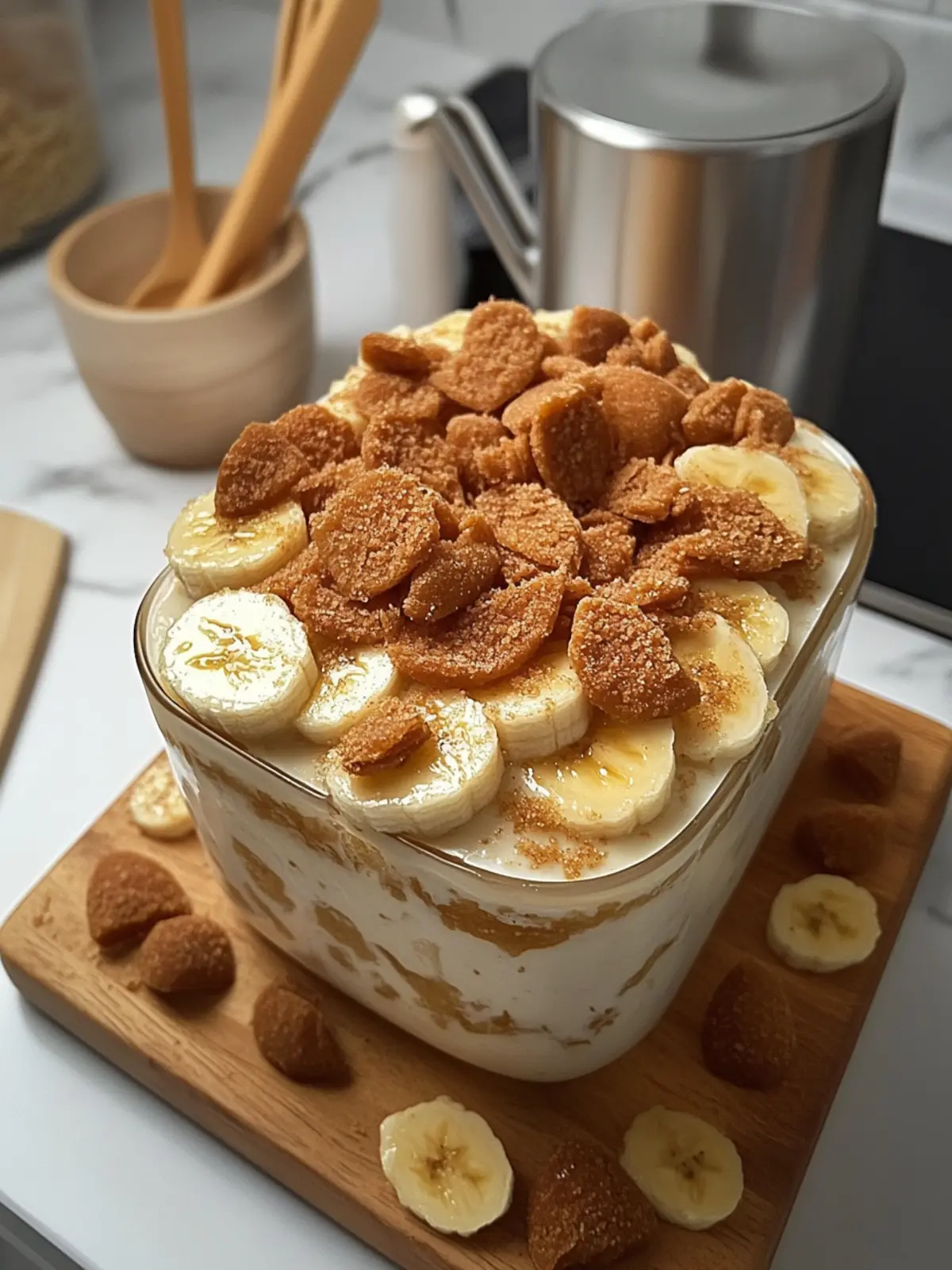 Indulge in Caramel Biscoff Banana Pudding Bliss Today 5 Caramel Biscoff Banana Pudding