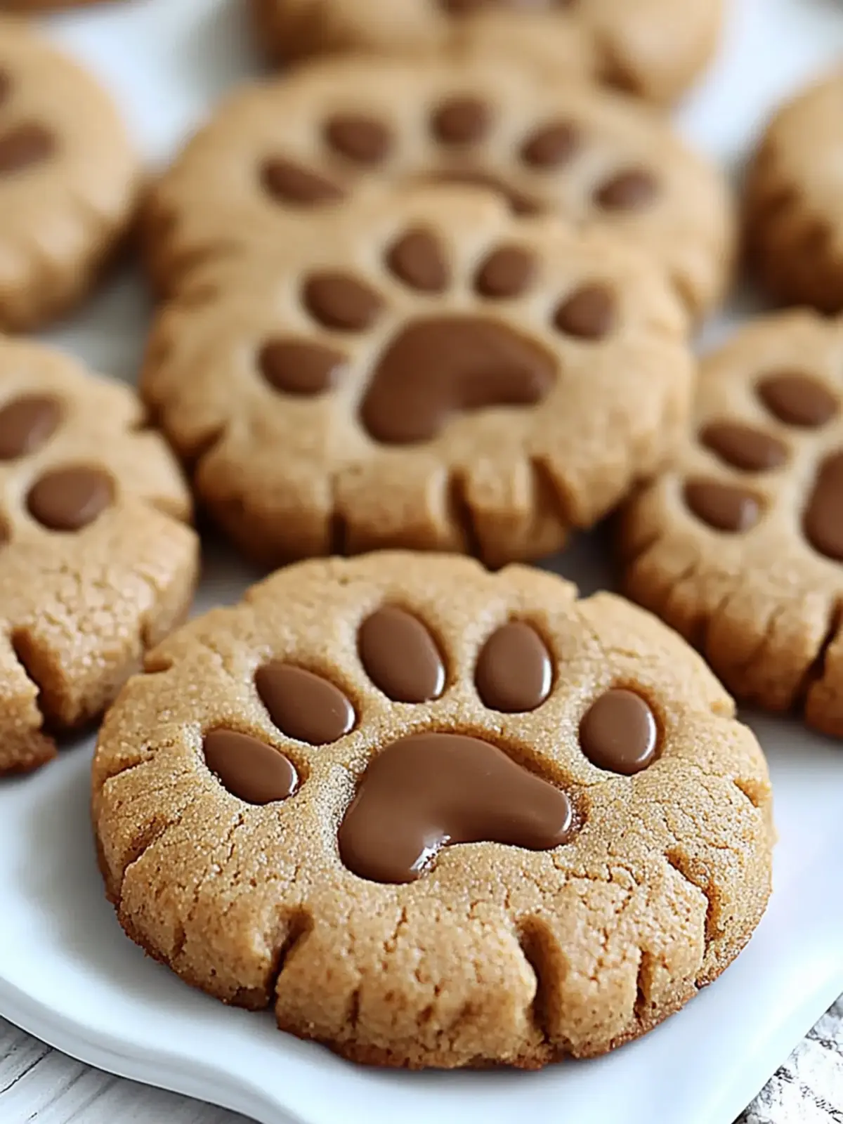 Classic Peanut Butter Paw Print Cookies Your Family Will Love 2 Classic Peanut Butter Paw Print Cookies