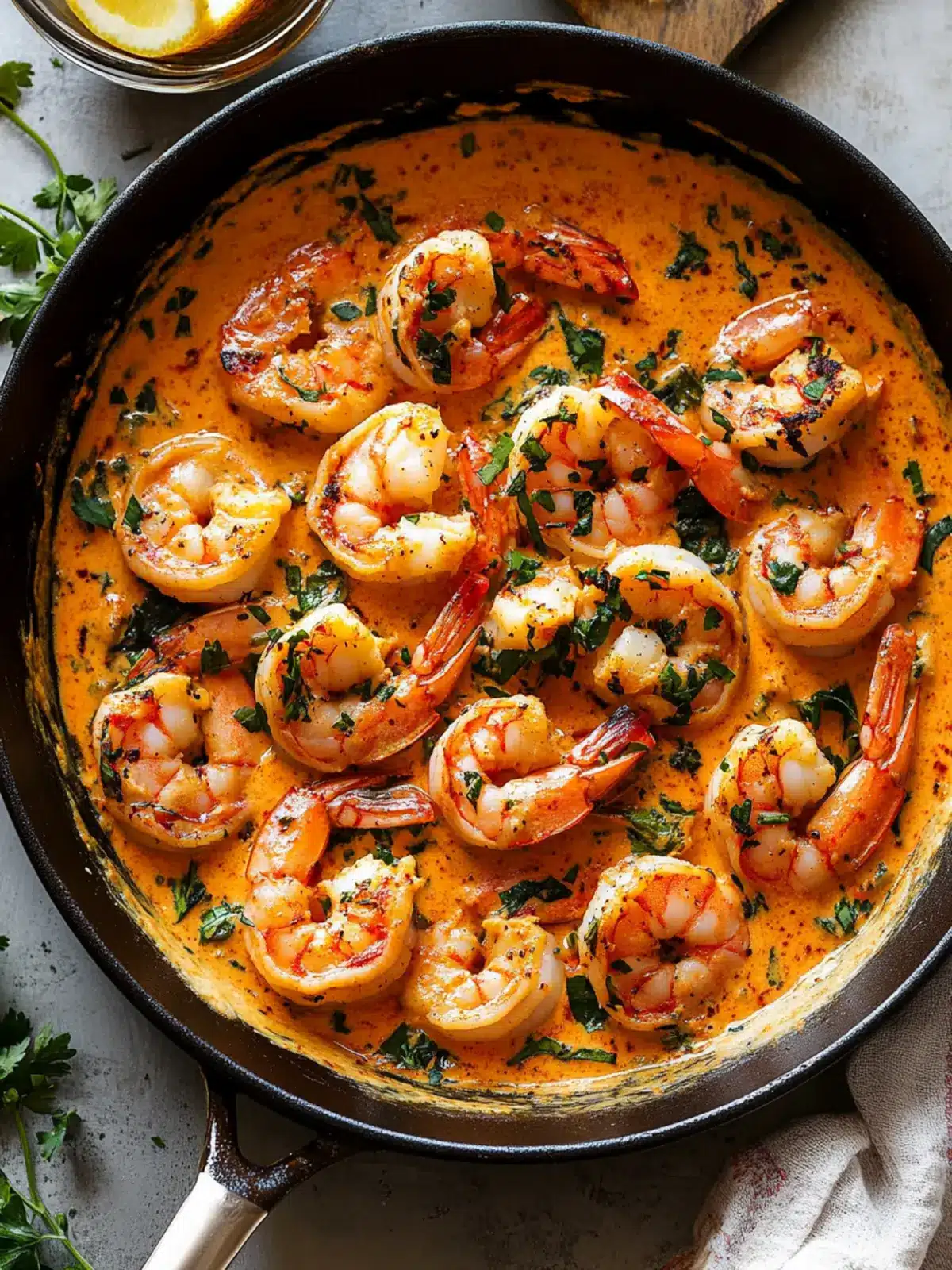 Creamy Garlic-Paprika Shrimp Skillet for an Easy Weeknight Win 4 Creamy Garlic-Paprika Shrimp Skillet