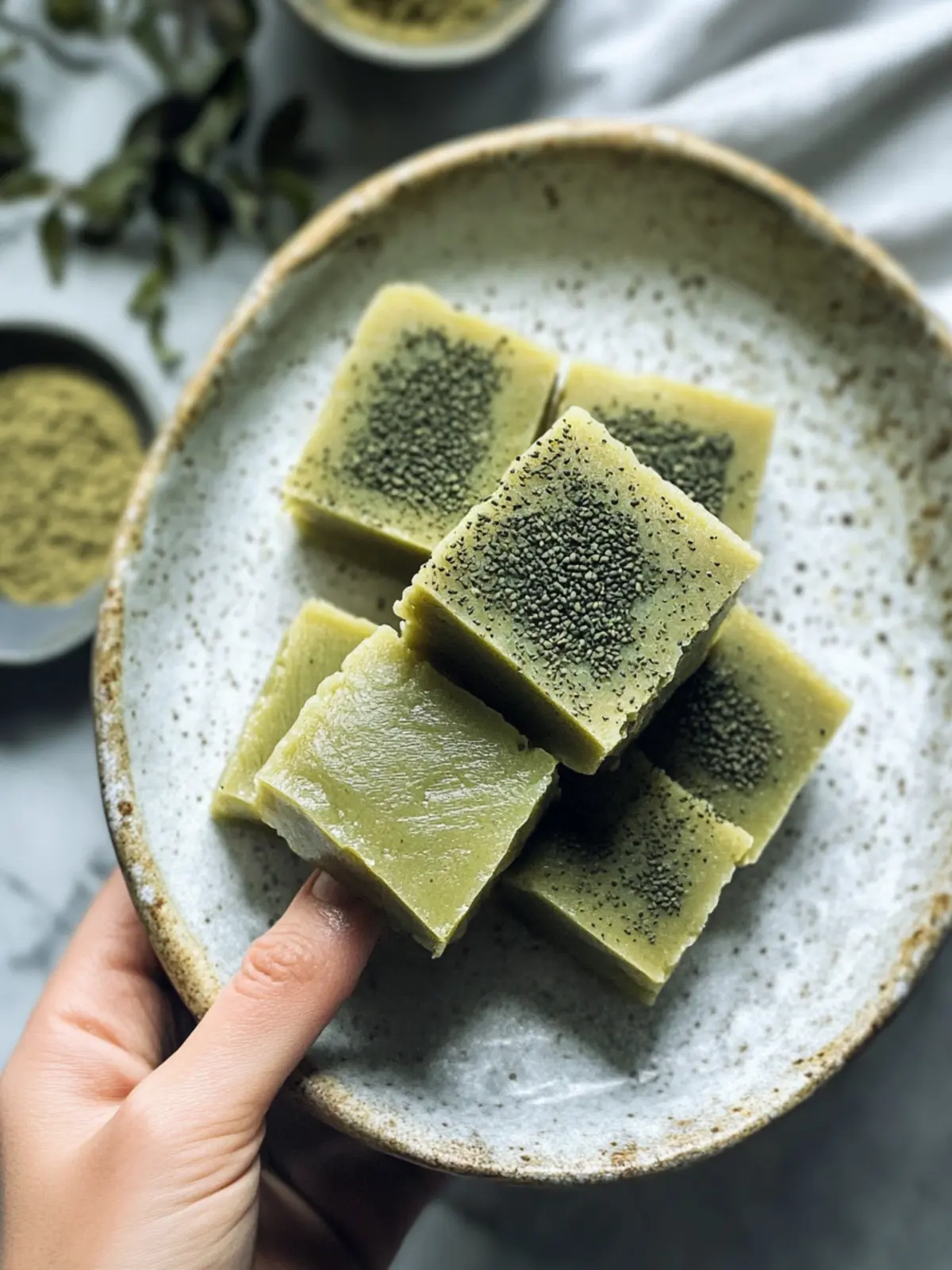 Matcha Butter Mochi: Best of the Bounce for Sweet Cravings 4 Matcha Butter Mochi, Best of the Bounce!