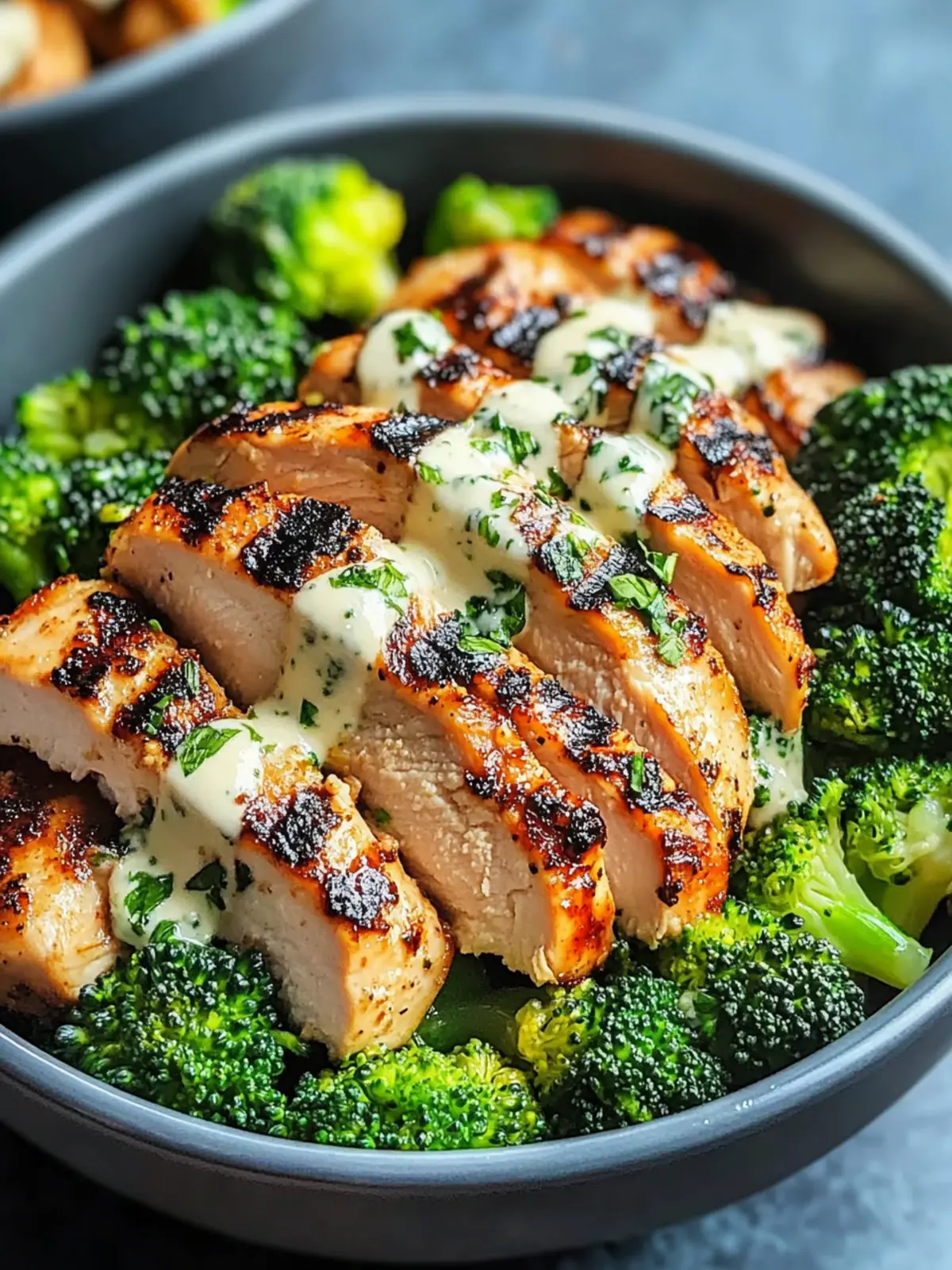 Savor These Grilled Chicken & Broccoli Bowls Tonight! 3 Grilled Chicken & Broccoli Bowls
