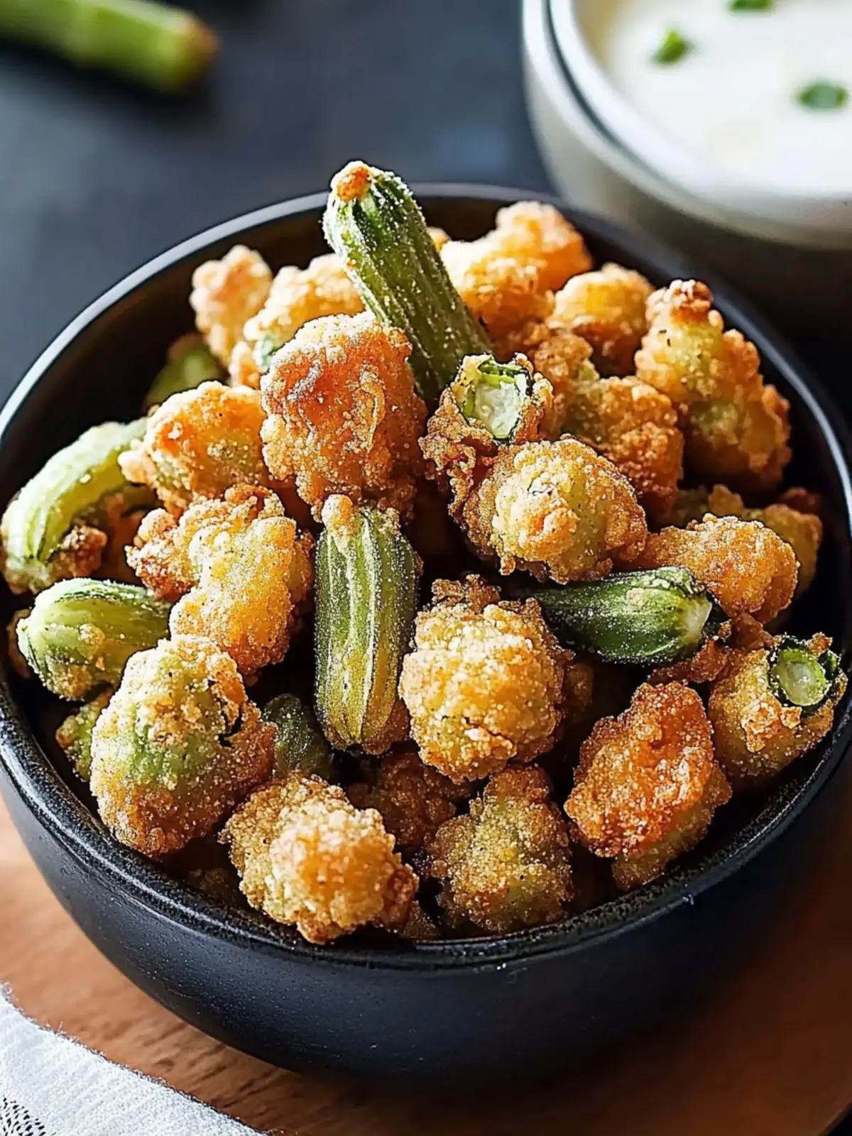 Crispy Fried Okra That’ll Make You Forget Fast Food Forever 3 Crispy Fried Okra That’ll Make You Forget Fast Food!