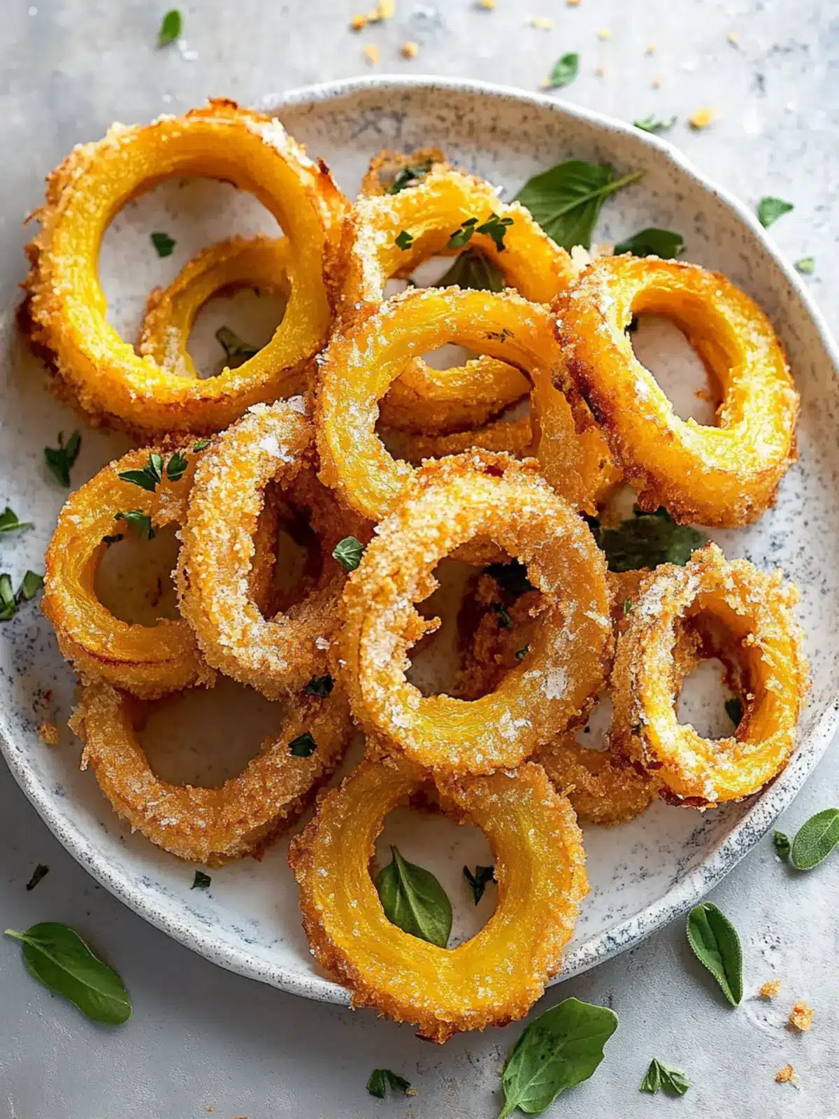 Crispy Delicata Squash Rings with Smoky Ranch Bliss 5 Crispy Delicata Squash Rings