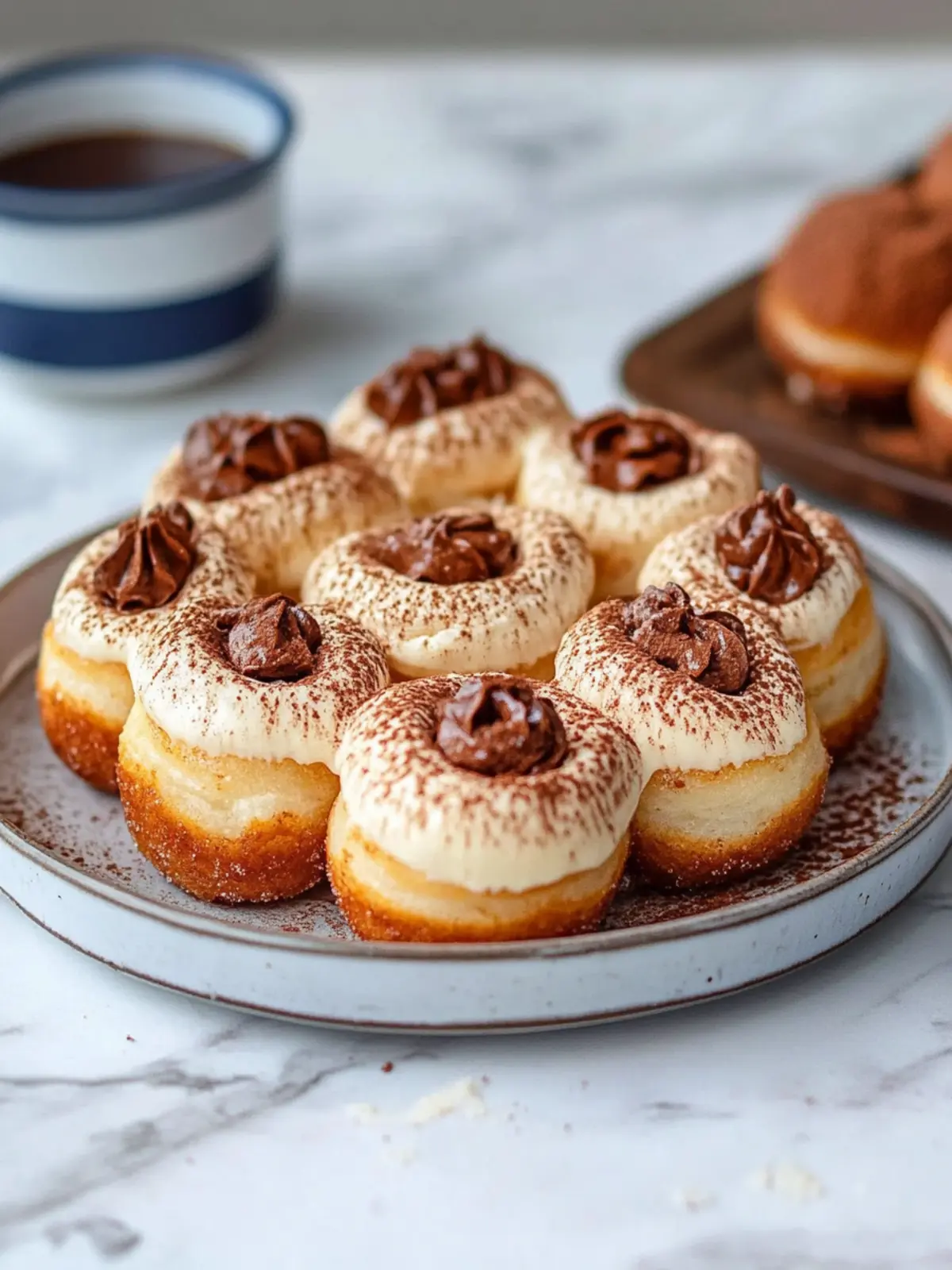 Heavenly Tiramisu Doughnuts You’ll Crave Everyday 4 Tiramisu Doughnuts