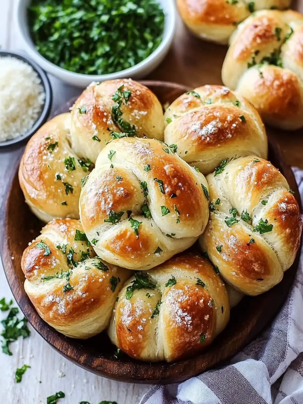 Homemade Garlic Knots Recipe: Soft, Buttery Perfection 2 Homemade Garlic Knots Recipe