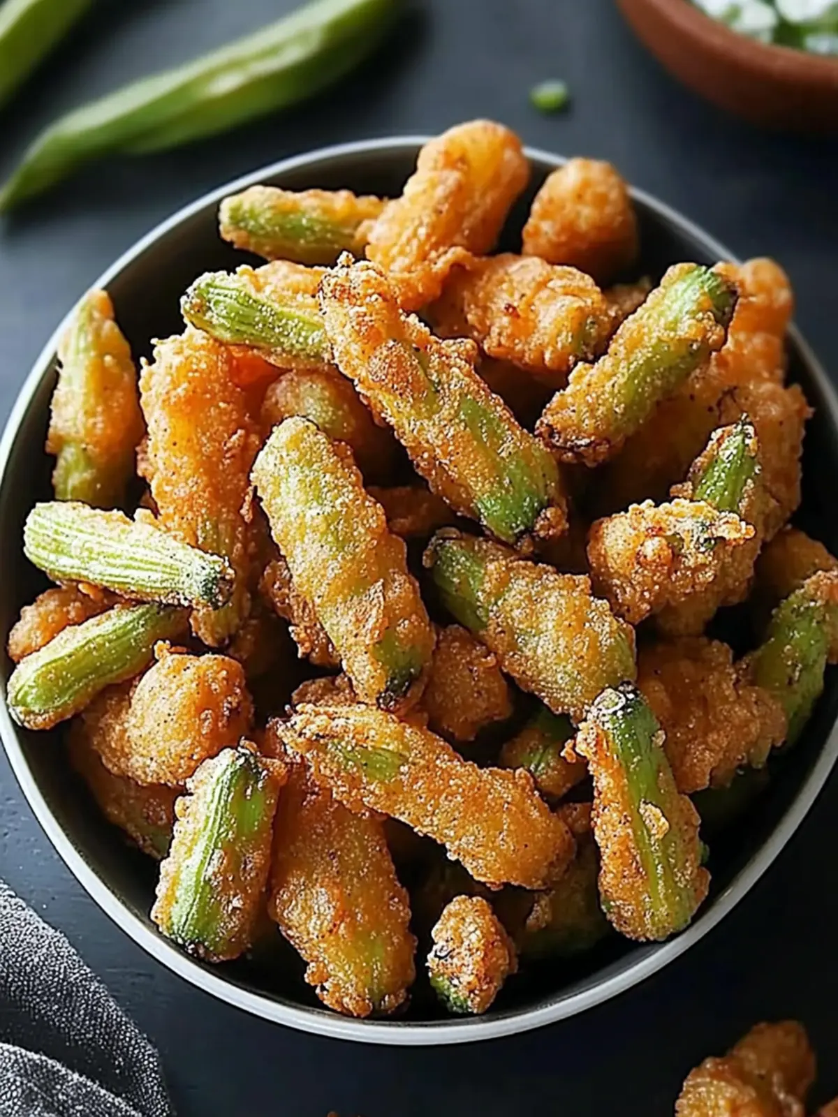 Crispy Fried Okra That’ll Make You Forget Fast Food Forever 4 Crispy Fried Okra That’ll Make You Forget Fast Food!