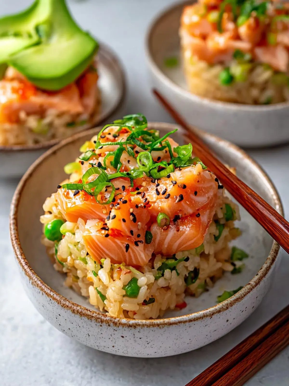 Crispy Salmon Rice: A Must-Try Sushi Appetizer at Home 2 Salmon Crispy Rice