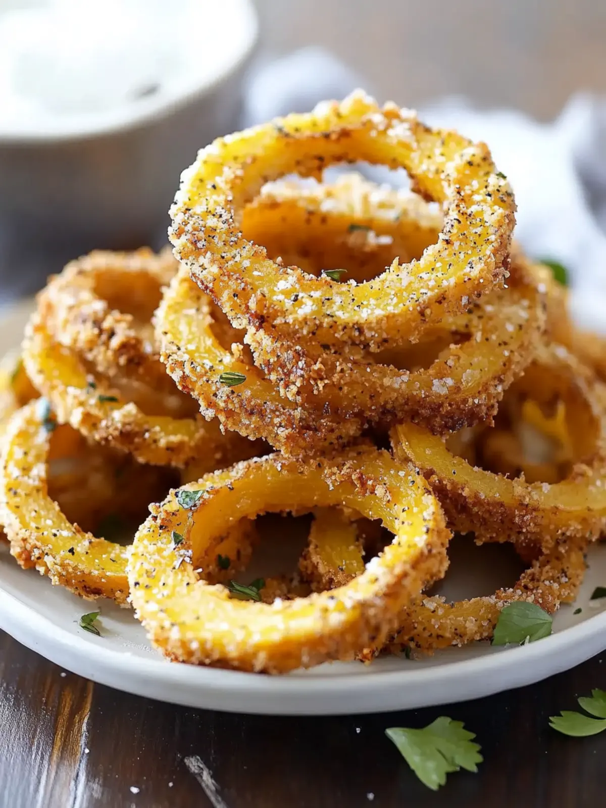 Crispy Delicata Squash Rings with Smoky Ranch Bliss 3 Crispy Delicata Squash Rings