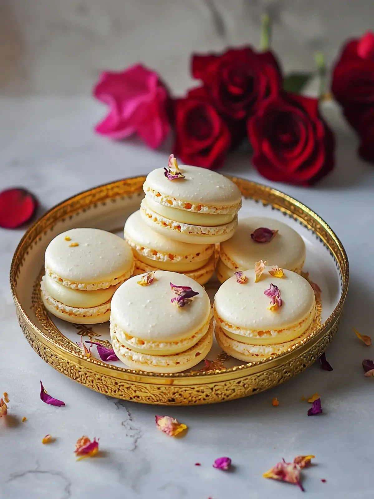 Delightful Rasmalai Macarons: A Unique Fusion Treat 3 Rasmalai Macarons