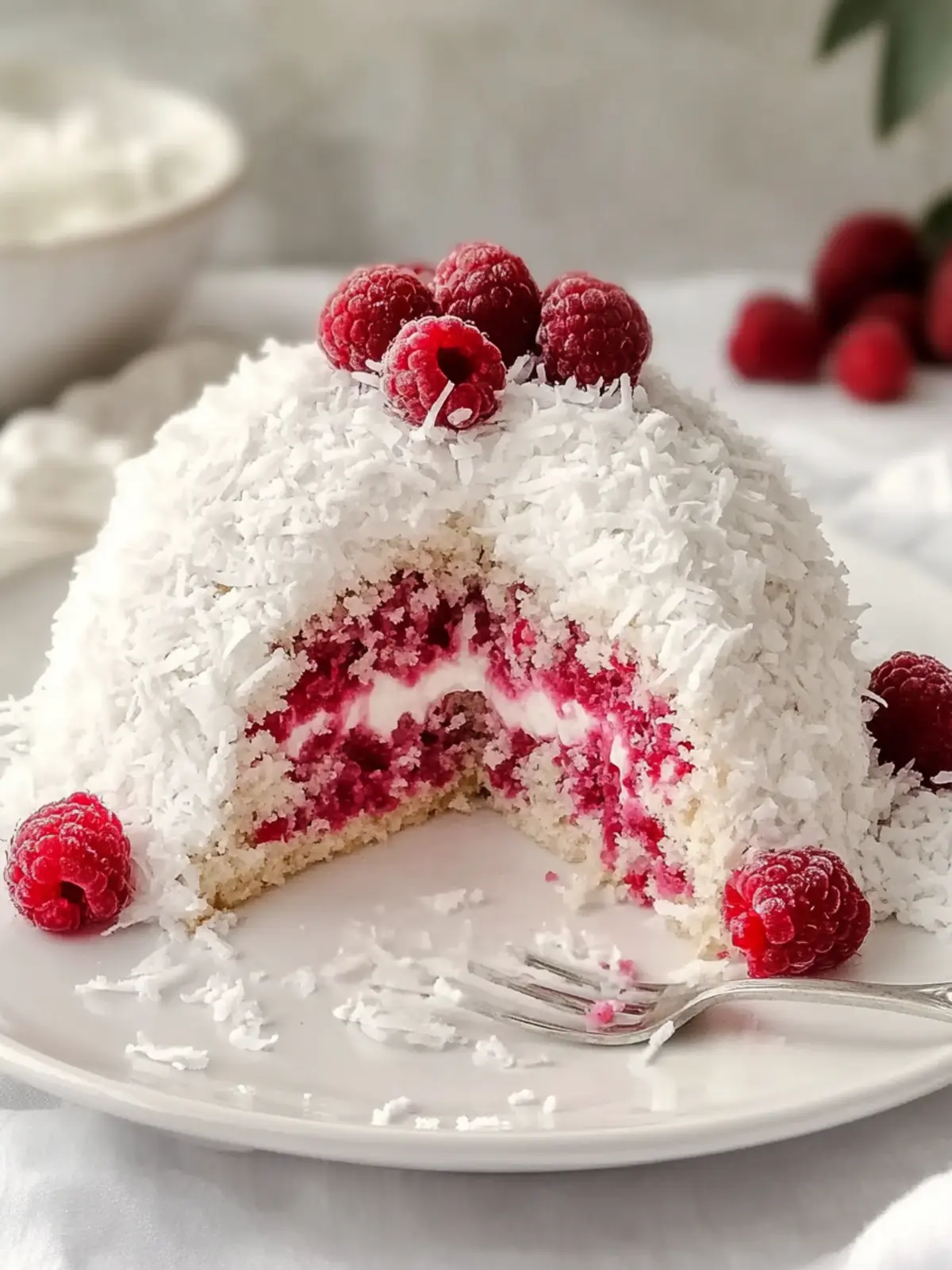 Delightful Raspberry Coconut Snowball Cake You’ll Love to Make 3 Raspberry Coconut Snowball Cake: A Delightful Recipe!