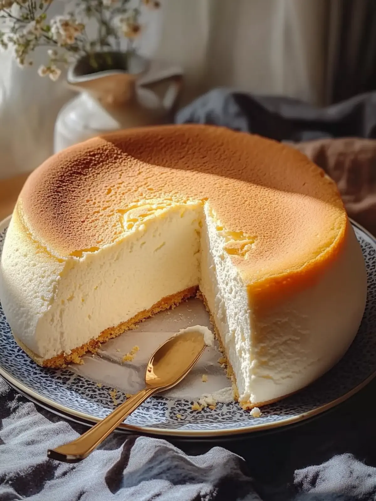 Fluffy Japanese Cheesecake – Light as a Cloud You’ll Love! 3 Fluffy Japanese Cheesecake – Light as a Cloud