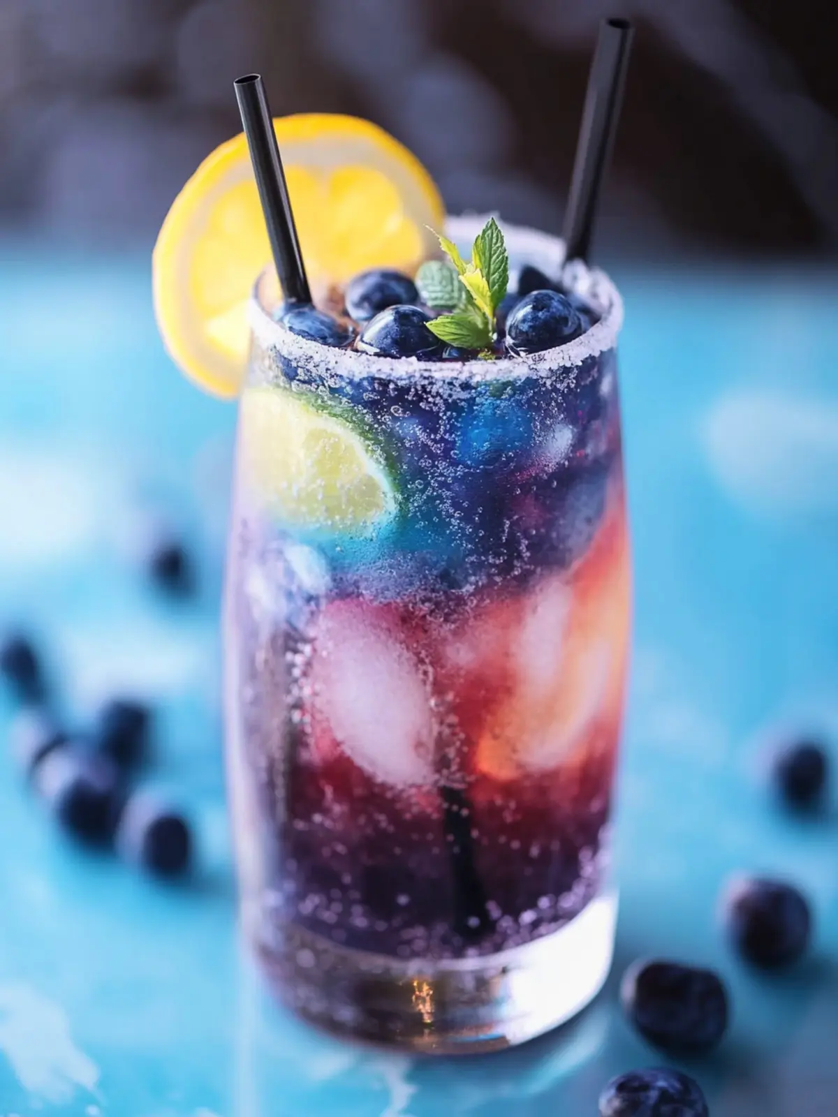 Refreshing Galaxy Mocktail: A Sweet Sip for Everyone 2 The Galaxy Mocktail