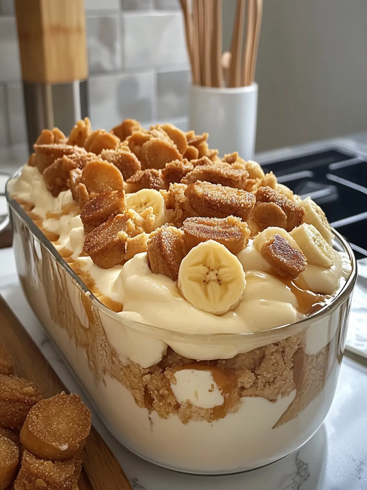 Indulge in Caramel Biscoff Banana Pudding Bliss Today 2 Caramel Biscoff Banana Pudding