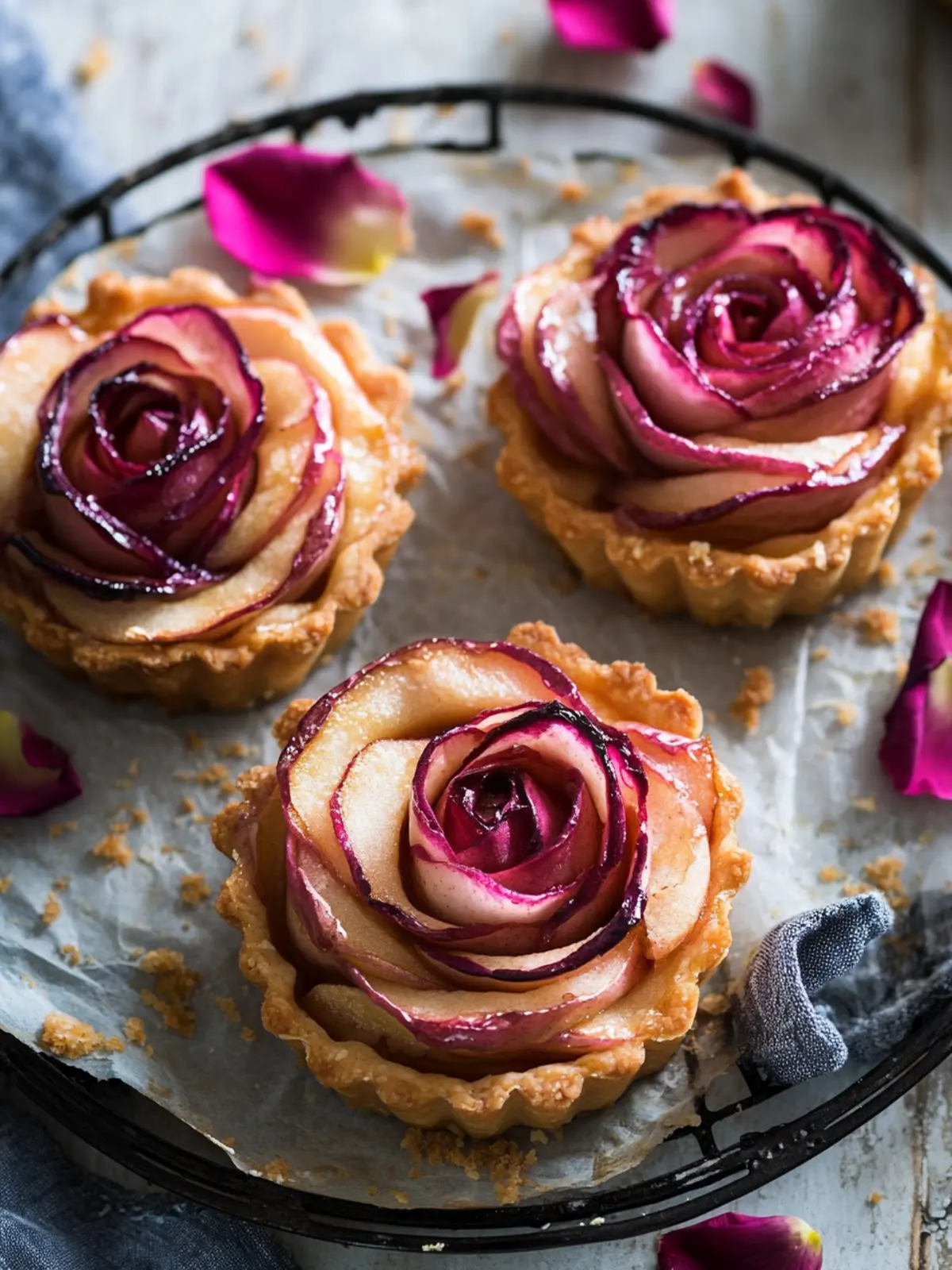 Delicious Apple Rose Frangipane Tarts – Two Irresistible Ways 5 Apple rose frangipane tarts – two ways