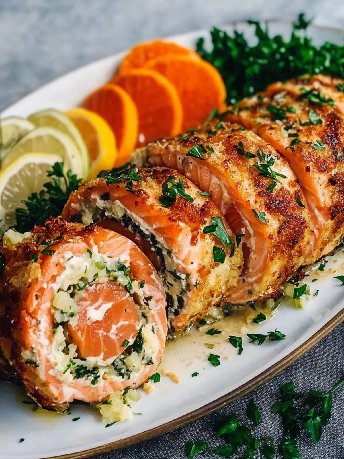 Moist & Flavorful Stuffed Salmon Roulade for Impressive Dinners 4 Stuffed Salmon Roulade: Moist & Flavorful Every Time