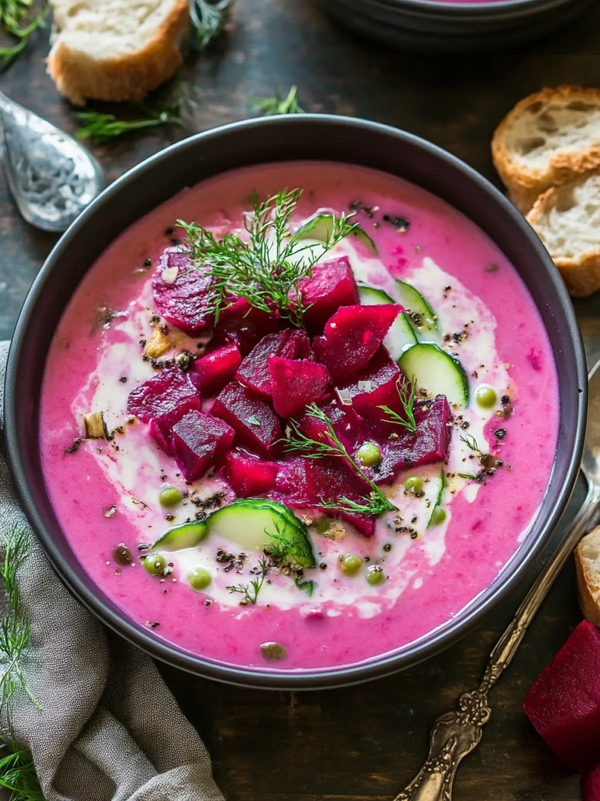 Chłodnik: Polish Cold Beet Soup That Refreshes and Delights 5 Chłodnik: Polish Cold Beet Soup, Lithuanian-style