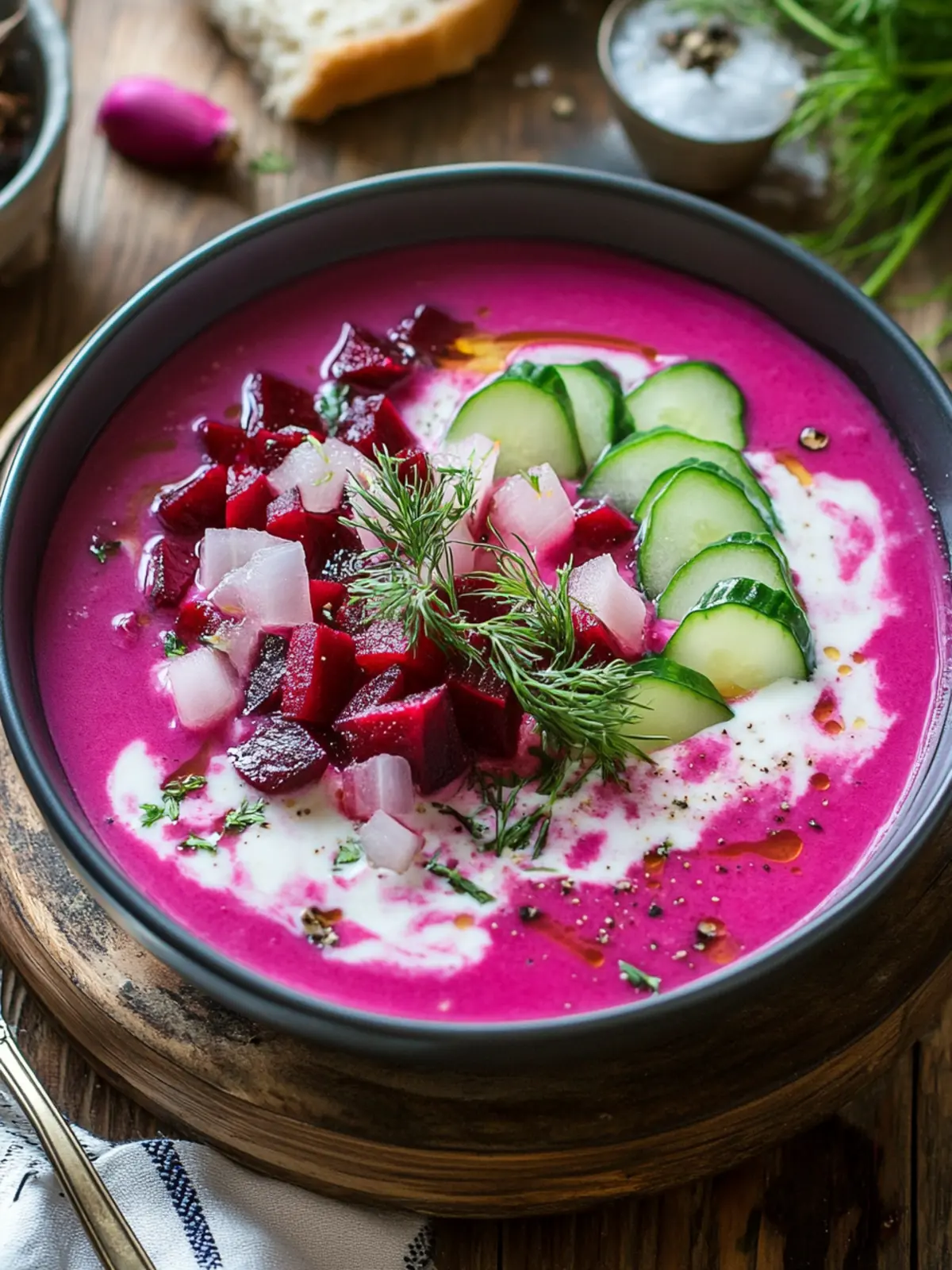 Chłodnik: Polish Cold Beet Soup That Refreshes and Delights 3 Chłodnik: Polish Cold Beet Soup, Lithuanian-style