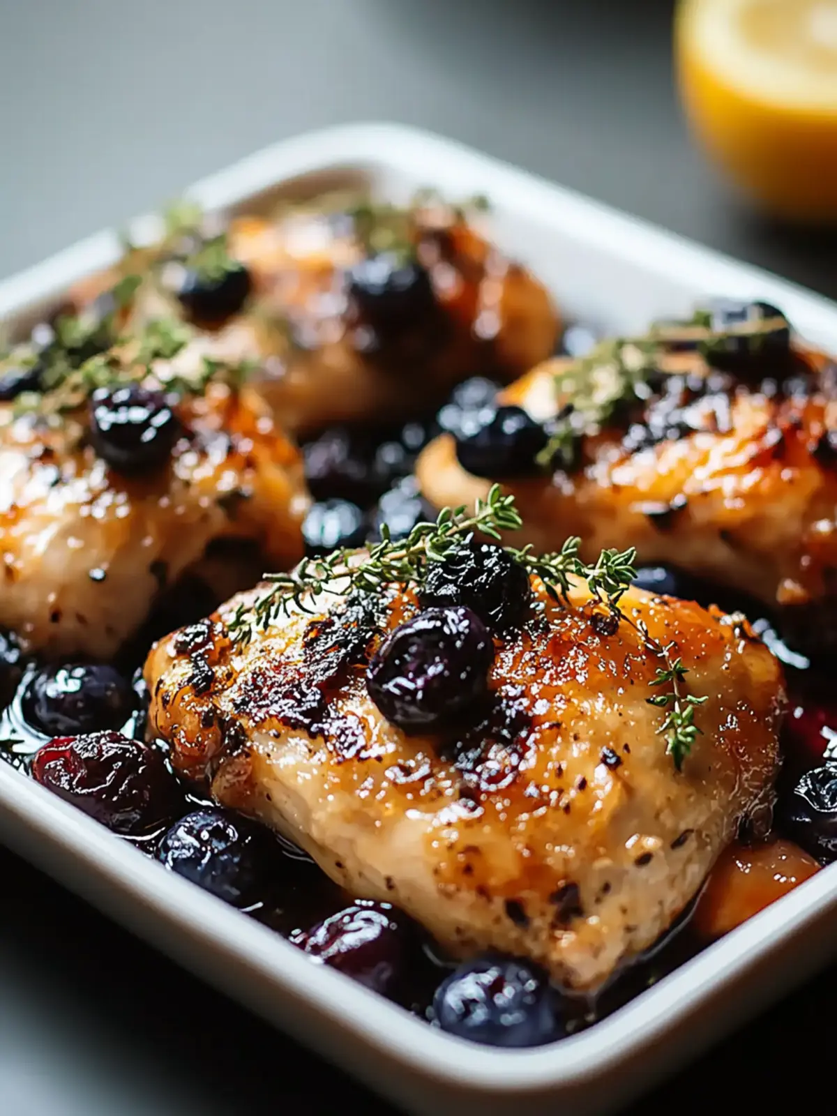 Blueberry Thyme Chicken: Elevate Your Dinner Game Today 5 Blueberry Thyme Chicken