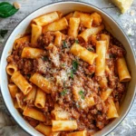 Savory Beef Pasta in Tomato Sauce Ready in 30 Minutes 10 Beef Pasta in Tomato Sauce {Beef Ragu Pasta}