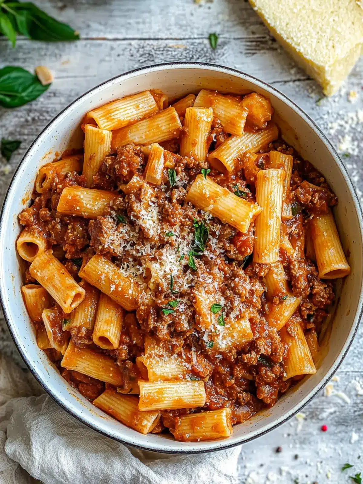 Savory Beef Pasta in Tomato Sauce Ready in 30 Minutes 5 Beef Pasta in Tomato Sauce {Beef Ragu Pasta}