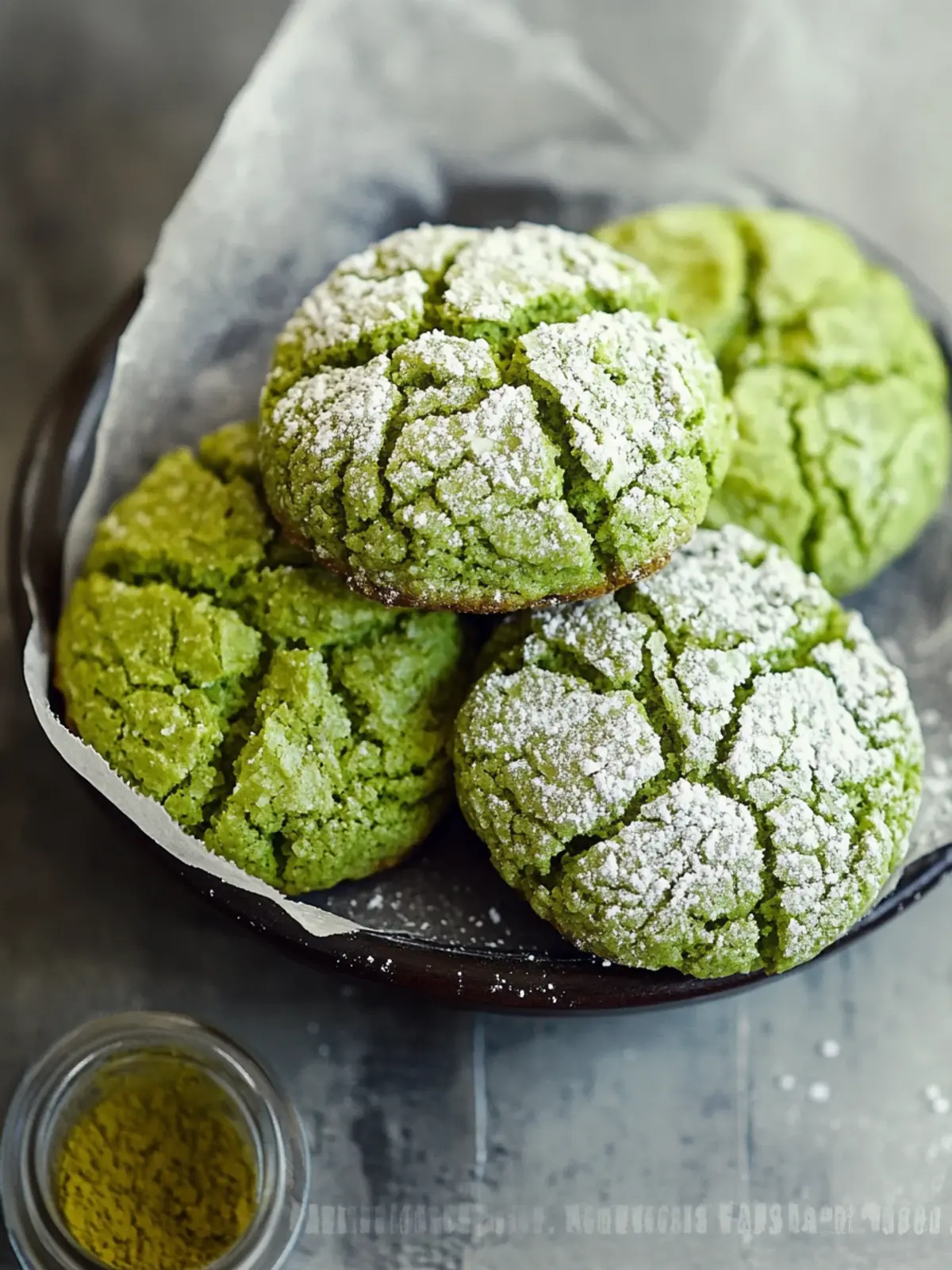The Best Matcha Crinkle Cookies No Chilling Needed for Bliss 3 The Best Matcha Crinkle Cookies (No Chilling!)