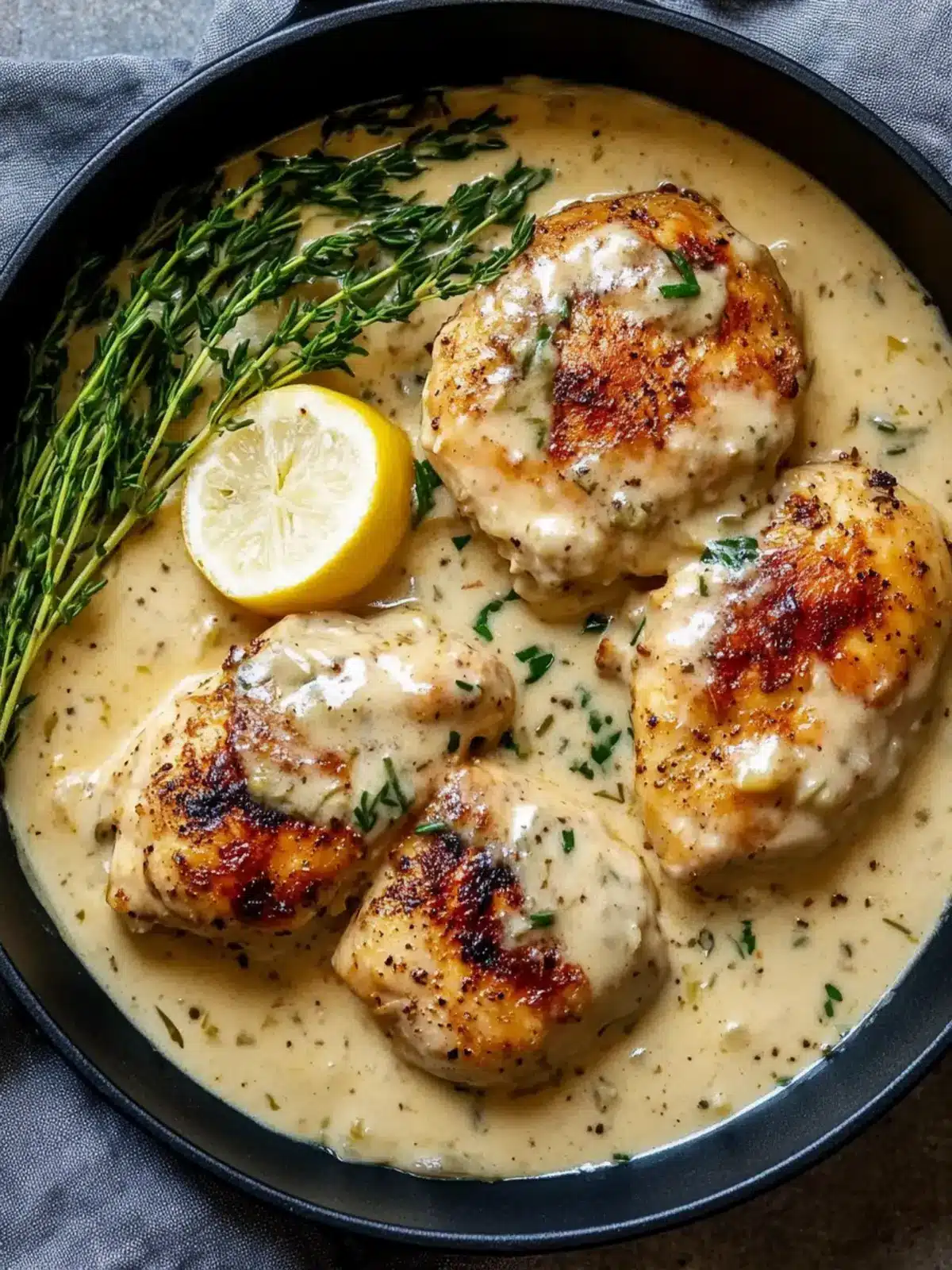 Creamy Garlic Chicken: Your New Go-To One-Pan Wonder 5 Creamy Garlic Chicken