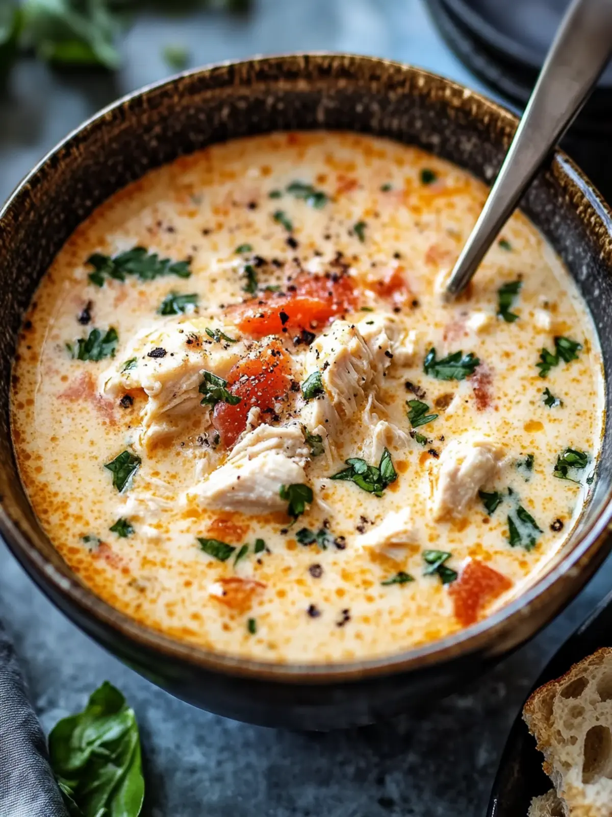 Crock Pot Creamy Chicken Parmesan Soup: Your Cozy Bowl of Joy 4 Crock Pot Creamy Chicken Parmesan Soup: Cozy Comfort In A Bowl