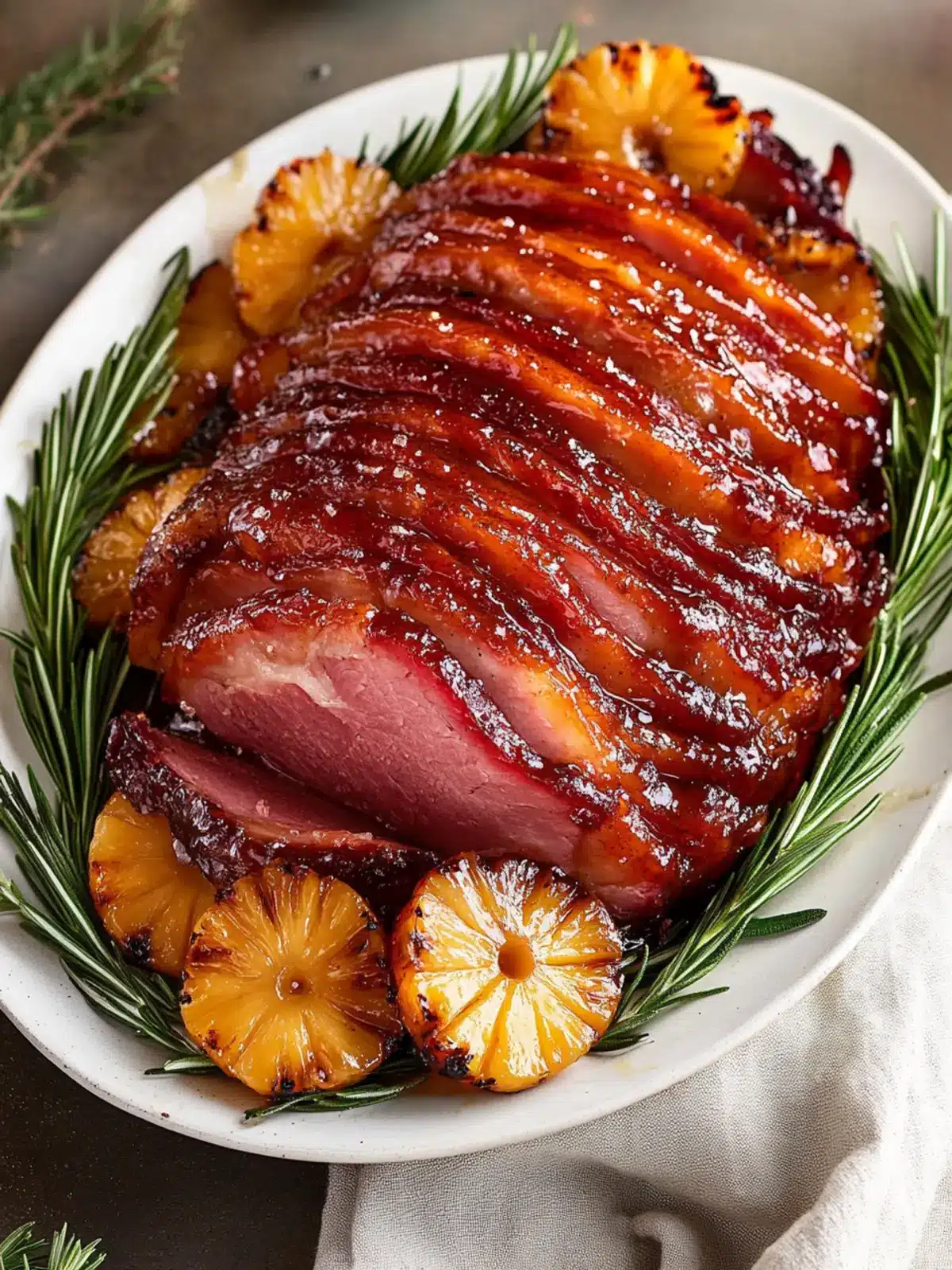 Sticky Pineapple Brown Sugar Glazed Ham for Memorable Feasts 5 Sticky Pineapple Brown Sugar Glazed Ham