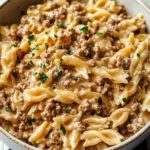 Stovetop Creamy Ground Beef Pasta Recipe for Quick Comfort 10 Stovetop Creamy Ground Beef Pasta Recipe: A Flavorful and Easy Dinner Solution
